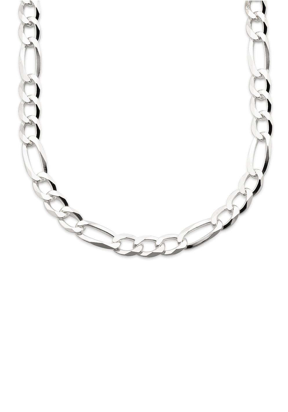 Bruno Banani Kette ohne Anhänger »Schmuck Geschenk Silber 925 Halsschmuck Halskette Figarokette«