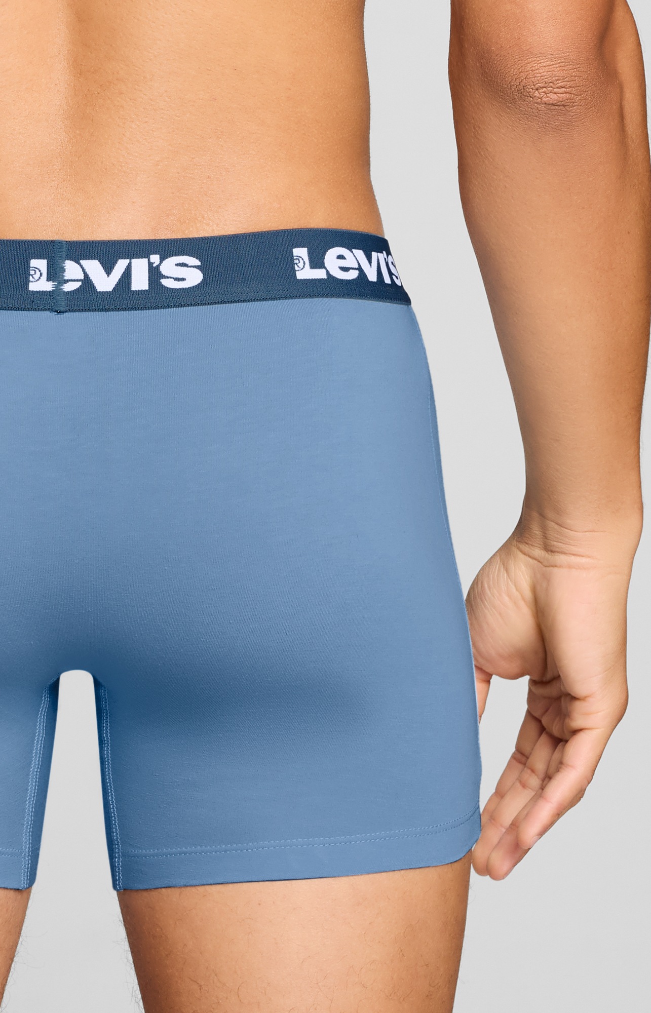 Levi's® Boxershorts »LEVIS MEN REPEAT LOGO BOXER BRIEF« 2er Pack,  ohne Eingriff, Logobund, elastisch