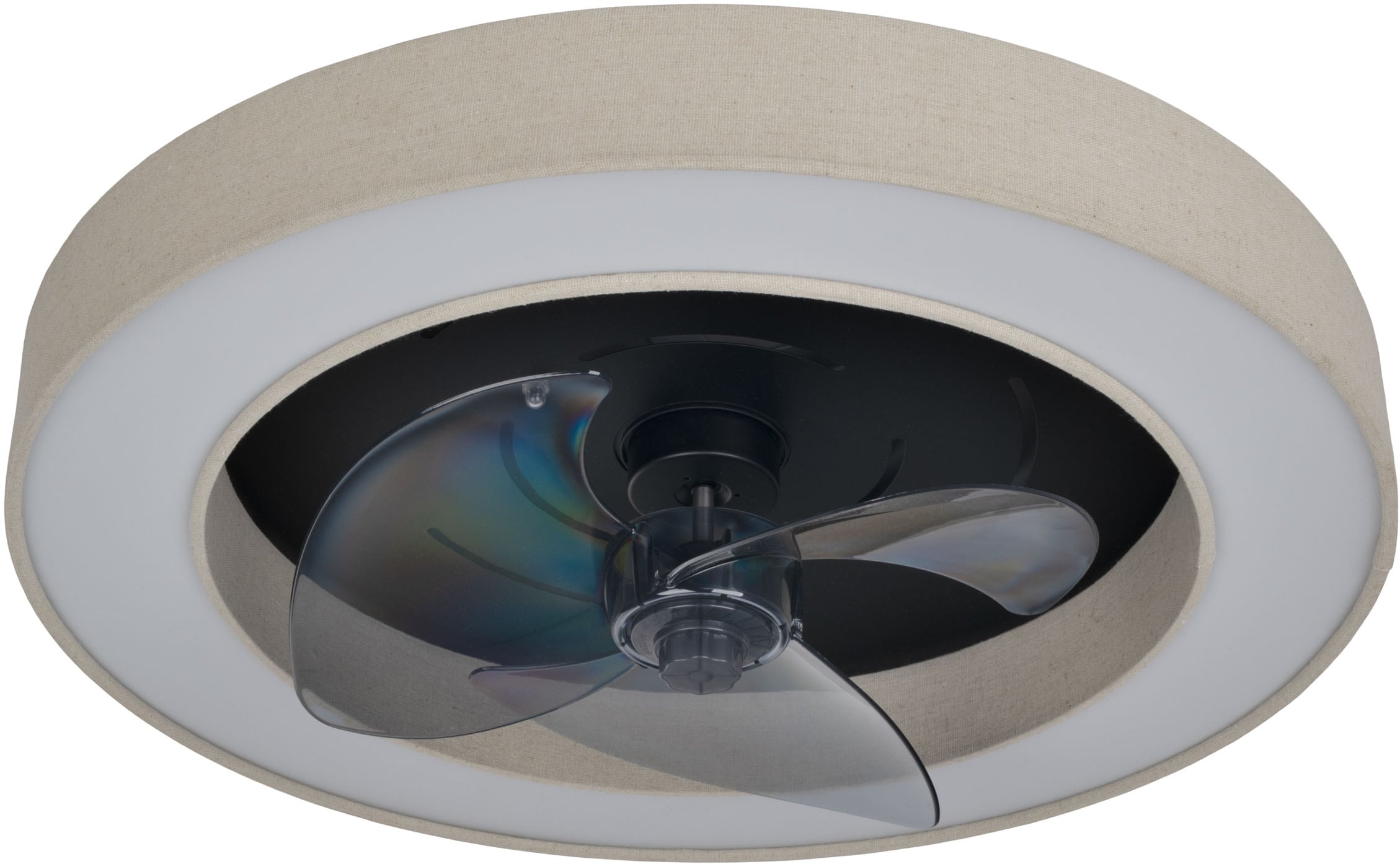 OTTO home LED Deckenleuchte »Deckenventilator Vittor« LED-Modul 1 Stk. warmweiß - kaltweiß inkl. Ventilator, dimmbar, CCT, Memory, Nachtlicht, Timer, IR-Fernbed.