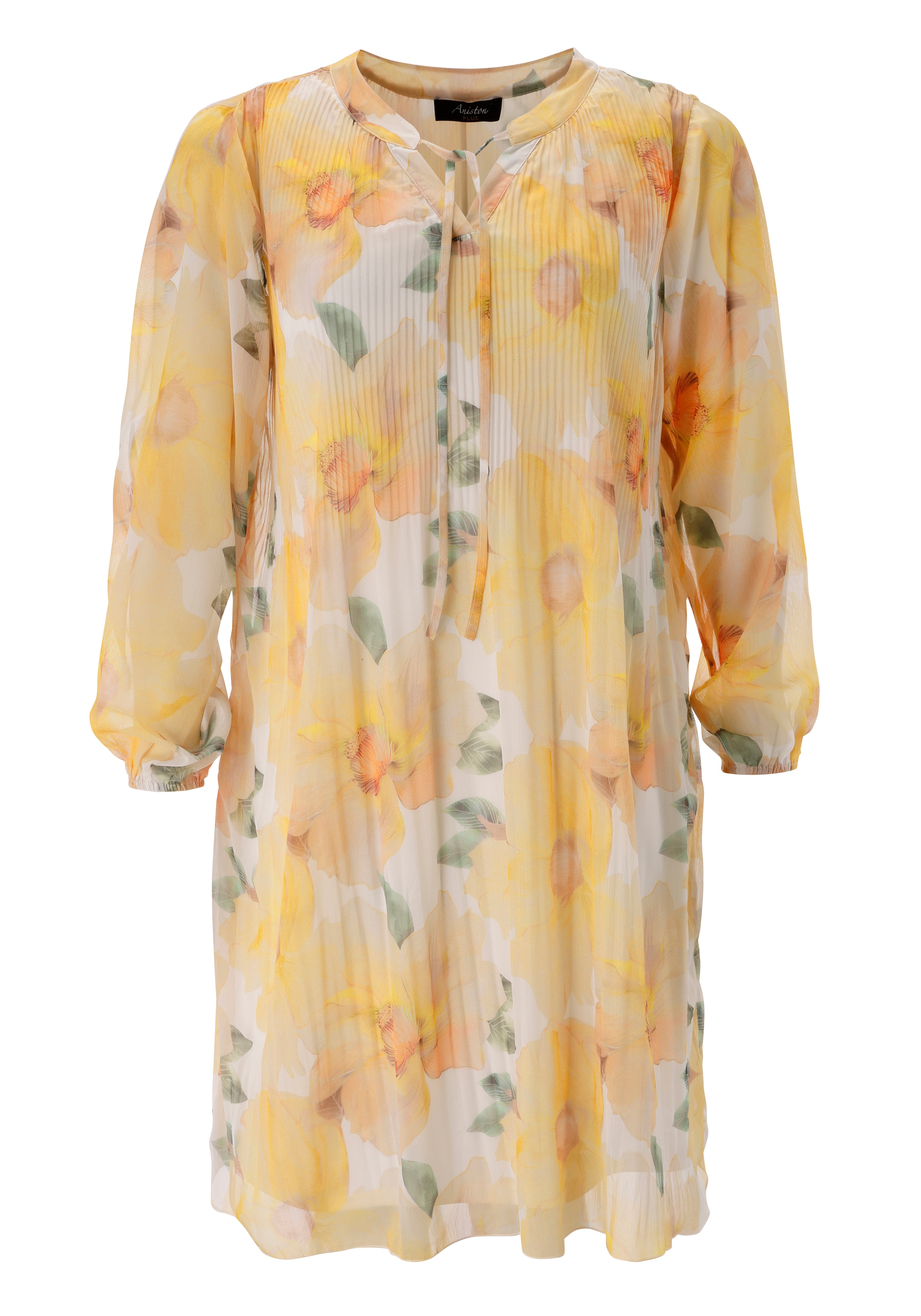 Aniston PLUS Sommerkleid in Alloverprint - NEUE KOLLEKTION