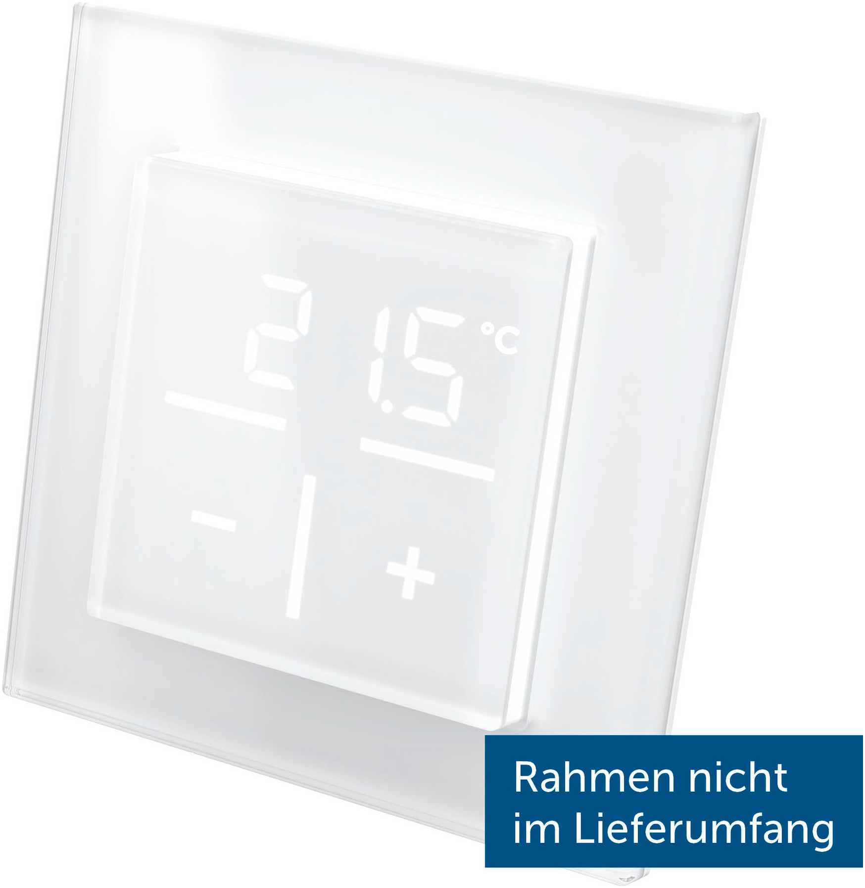Homematic IP Smart-Home-Zubehör »Glas-Wandthermostat mit CO2-Sensor«
