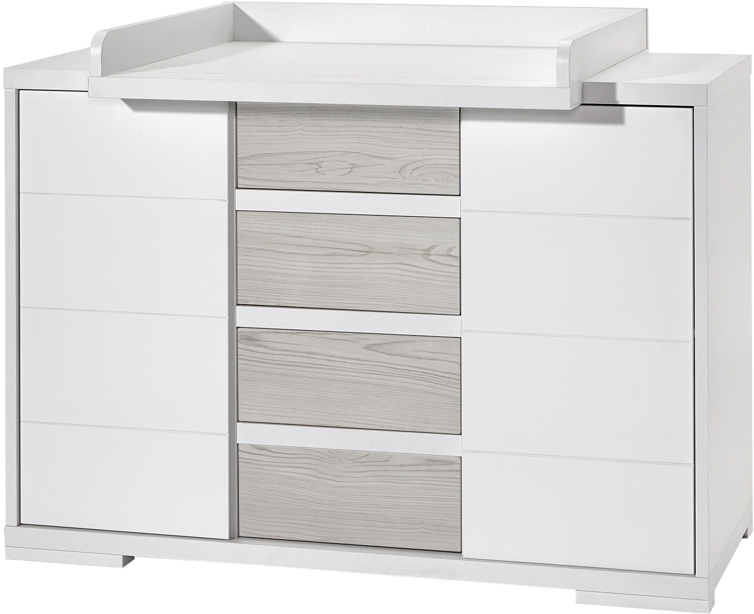 Schardt Wickelkommode »Maxx Boathouse«, bis 15 kg, Made in Germany, 126 cm