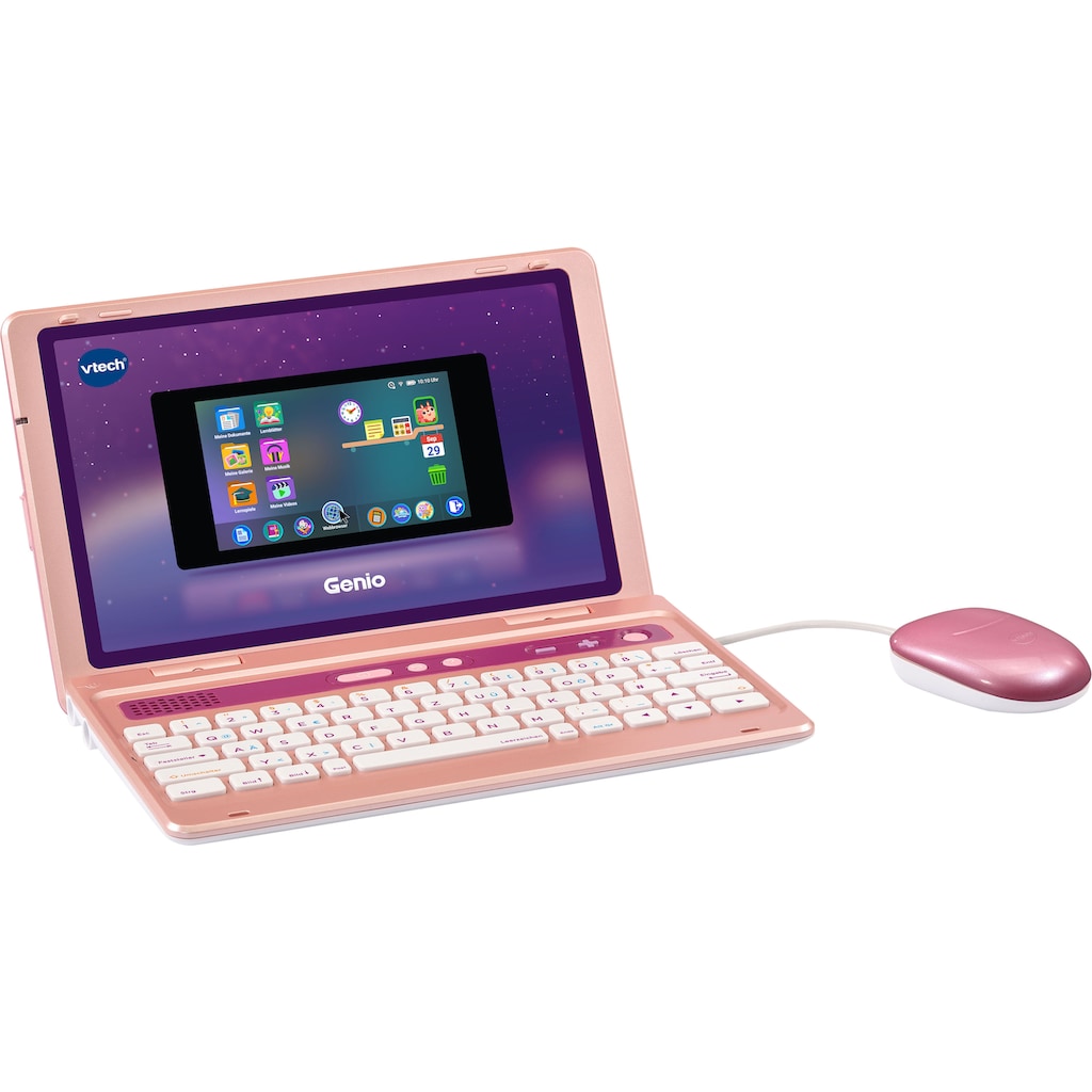 Vtech® Kindercomputer »School & Go, Genio Lernlaptop, pink«