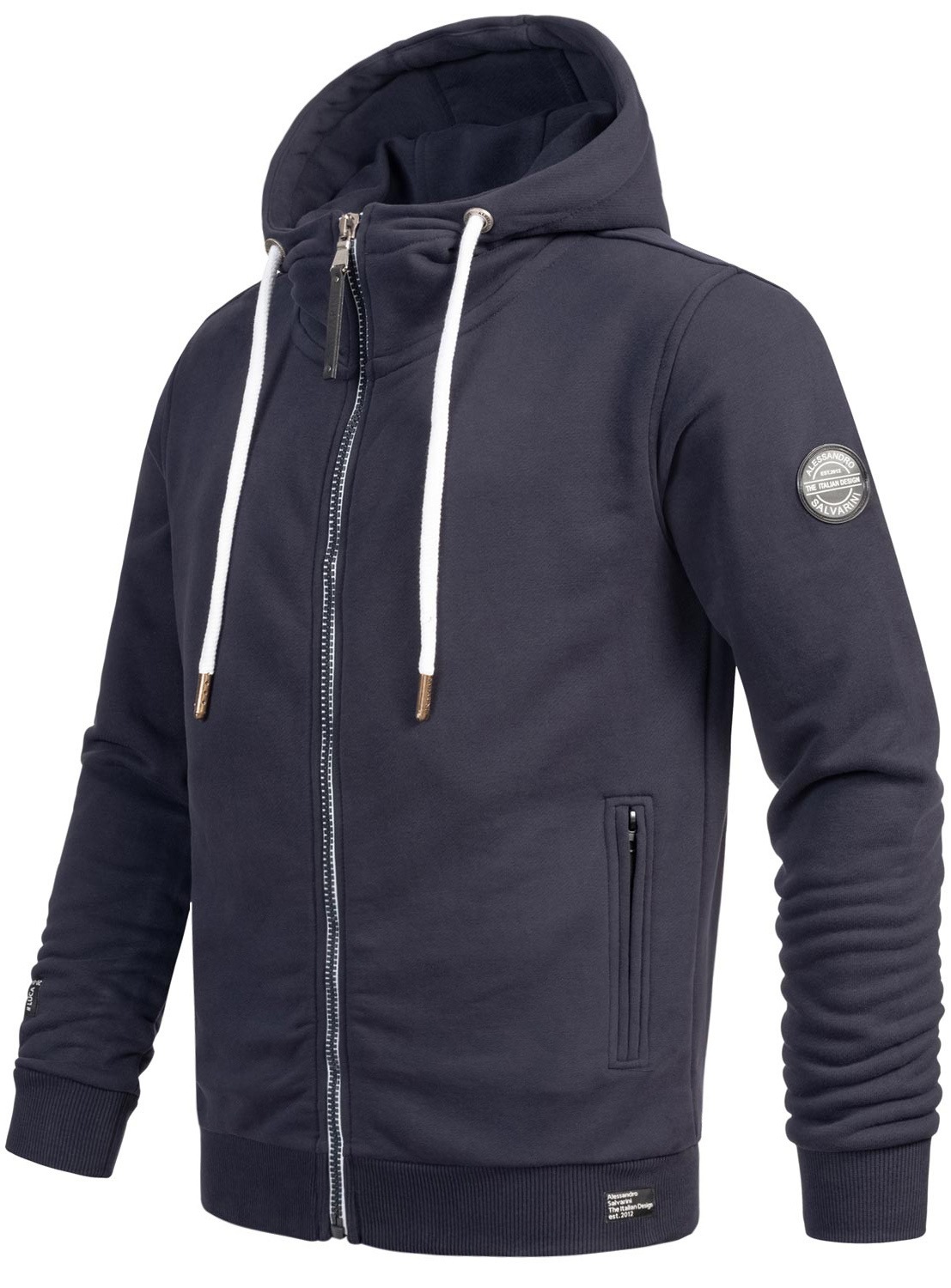 Alessandro Salvarini Sweatjacke »Alessandro Salvarini Herren Sweatjacke AS296«