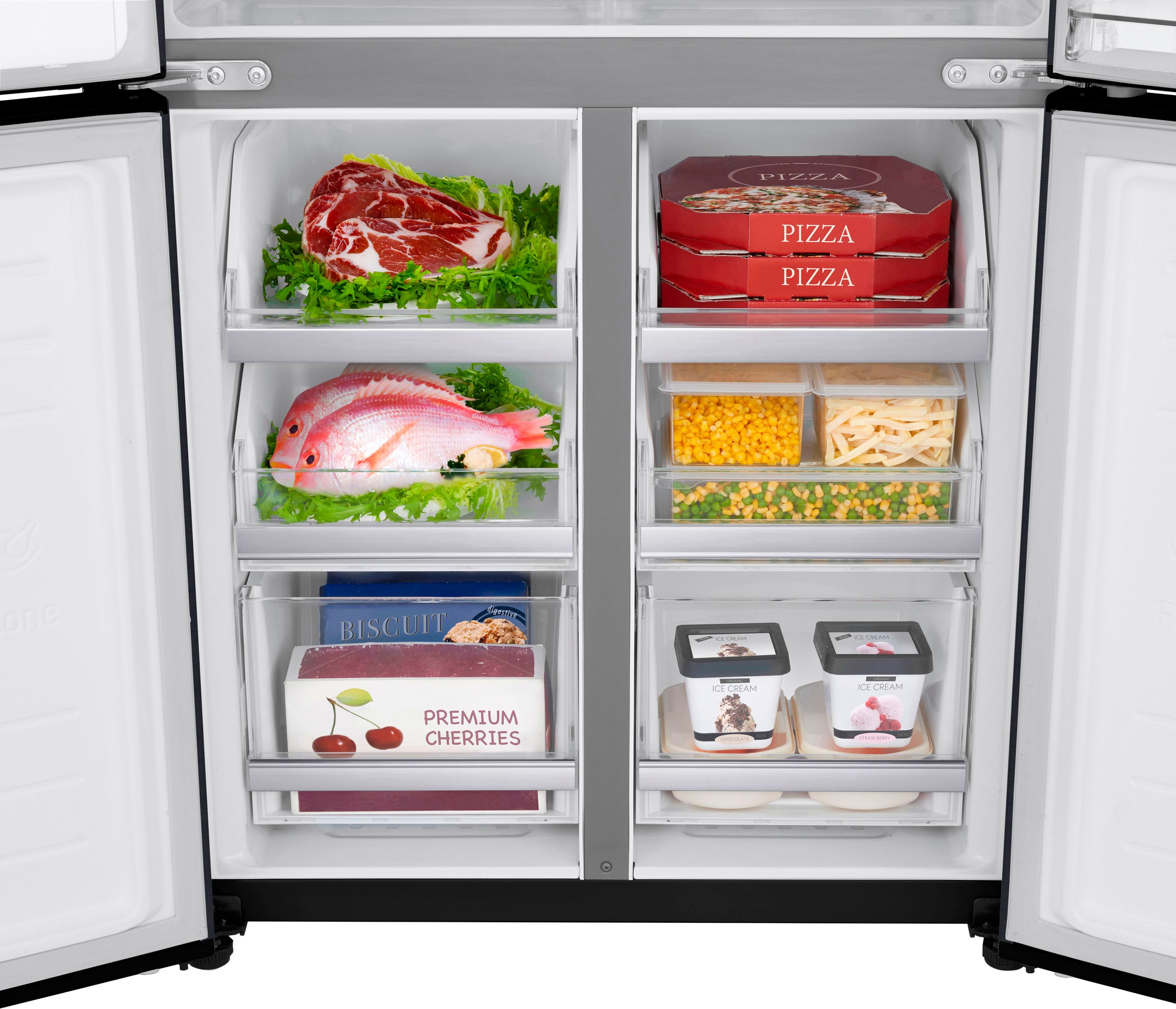 LG Multi Door »GMQ844MC5E«, InstaView™