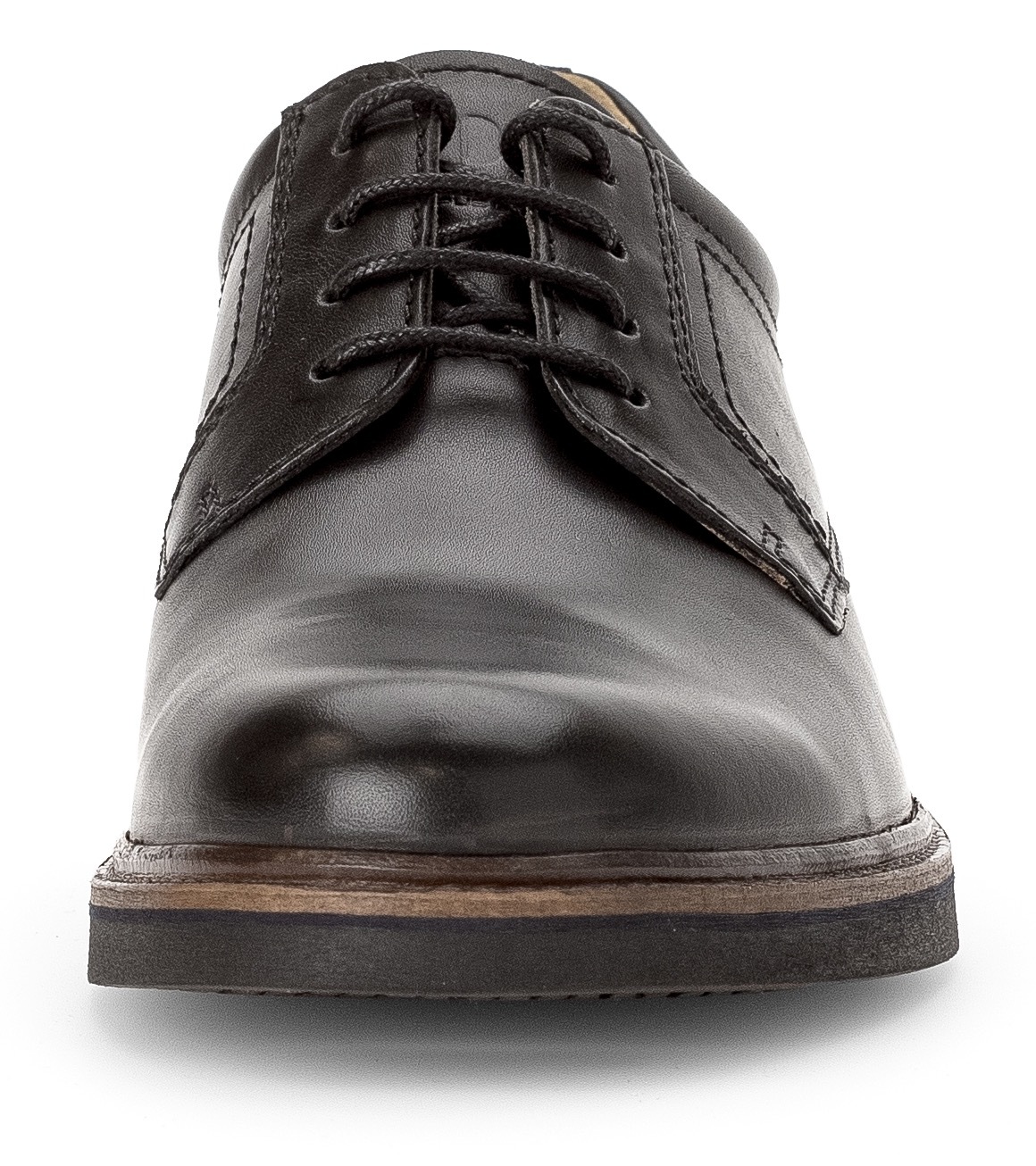 Pius Gabor Schnürschuh, Blockabsatz, Businessschuh, Halbschuh mit Ziernähten, G-Weite