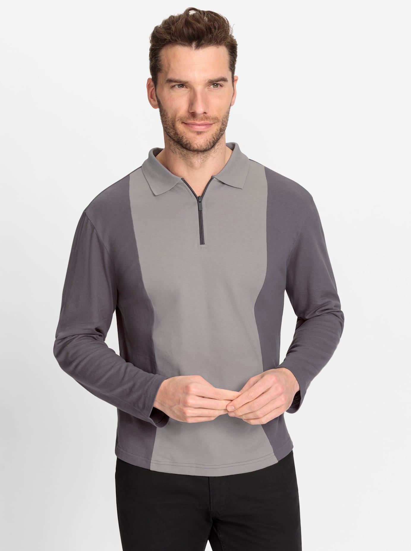 Catamaran Poloshirt »Langarm-Poloshirt«, (1 tlg.)