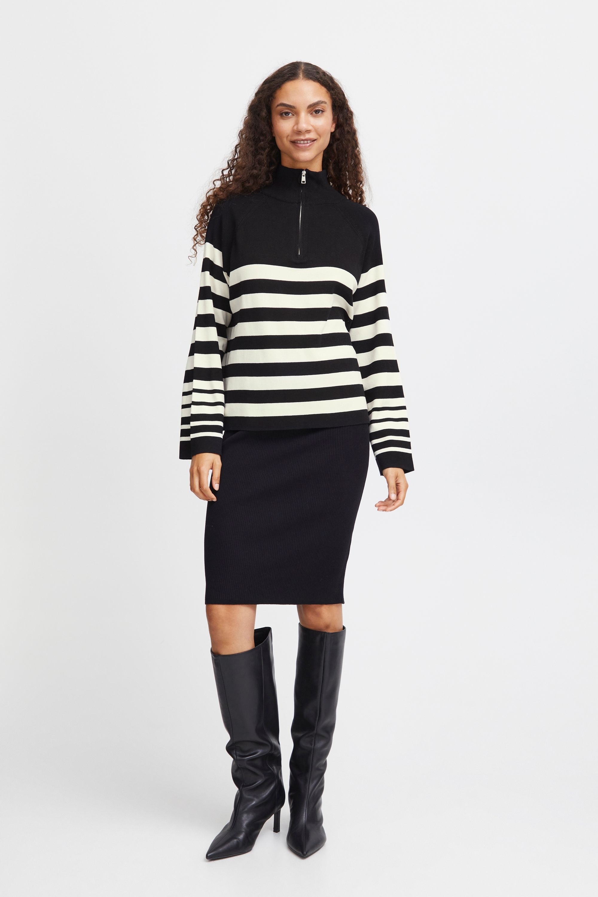 b.young Strickfleece-Pullover »Strickpullover BYMorla«