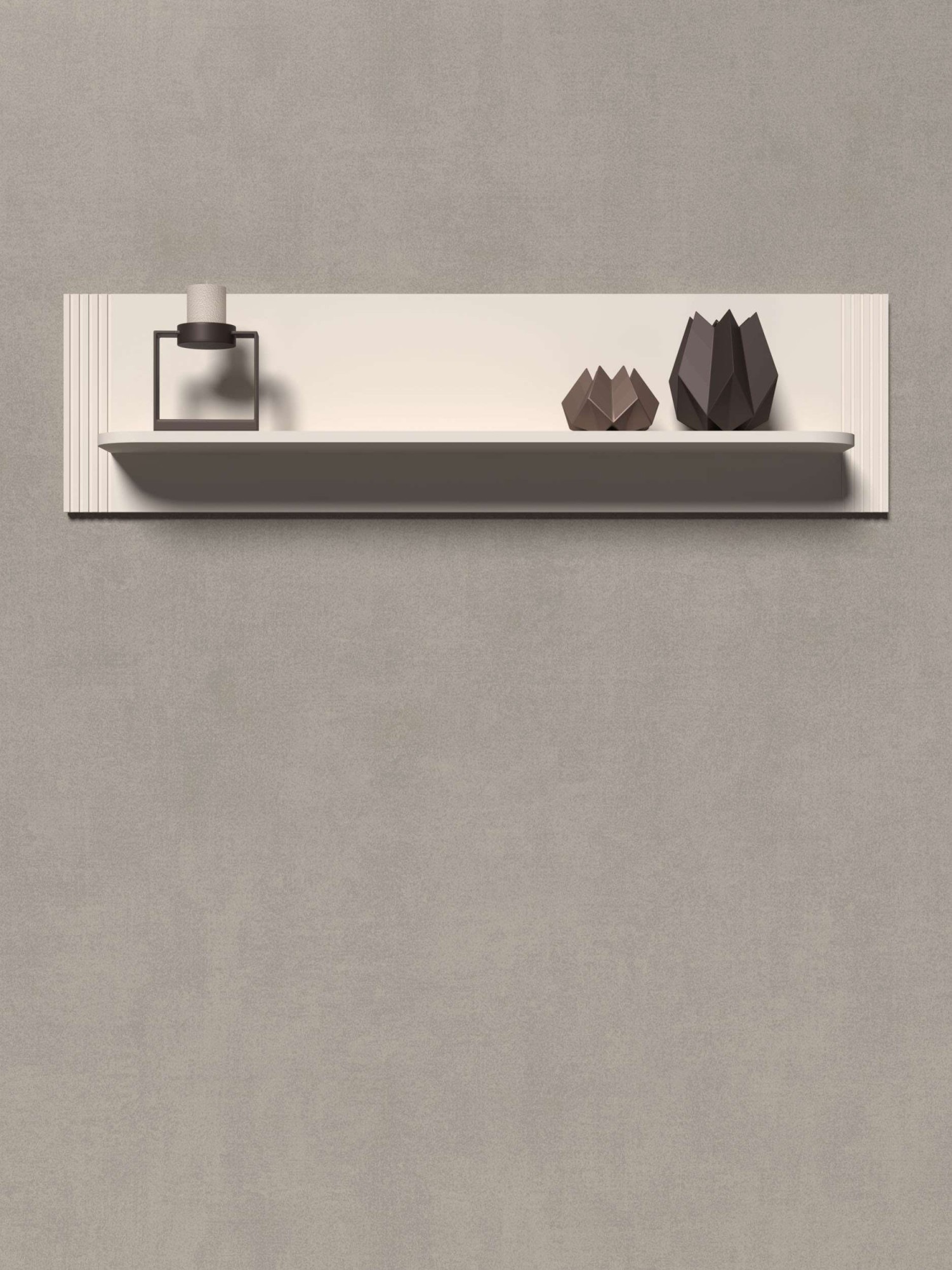 OTTO home Wandregal »Rondo Schwebendes Regal, Wandkonsole, Wandboard« UV lackiert, Ablageboden, Wandmontiert,  Breite 140 cm