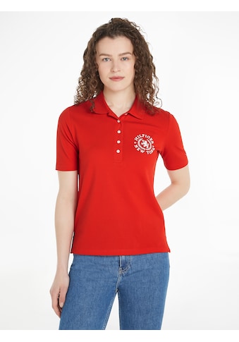 Poloshirt »REG CREST EMB POLO SS«