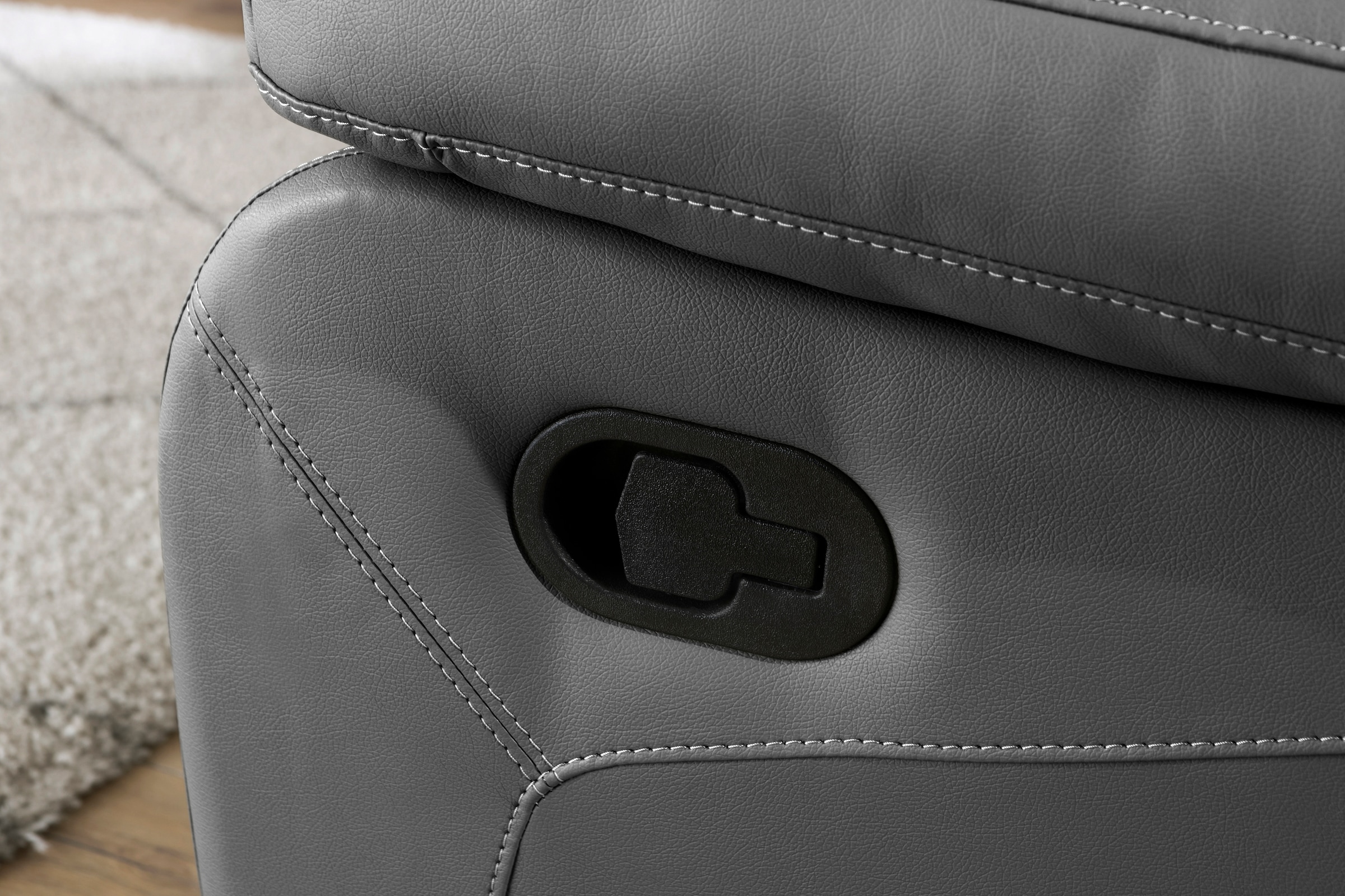 Home affaire 3-Sitzer »Lannilis« mit manueller und elektrischer Relaxfunktion