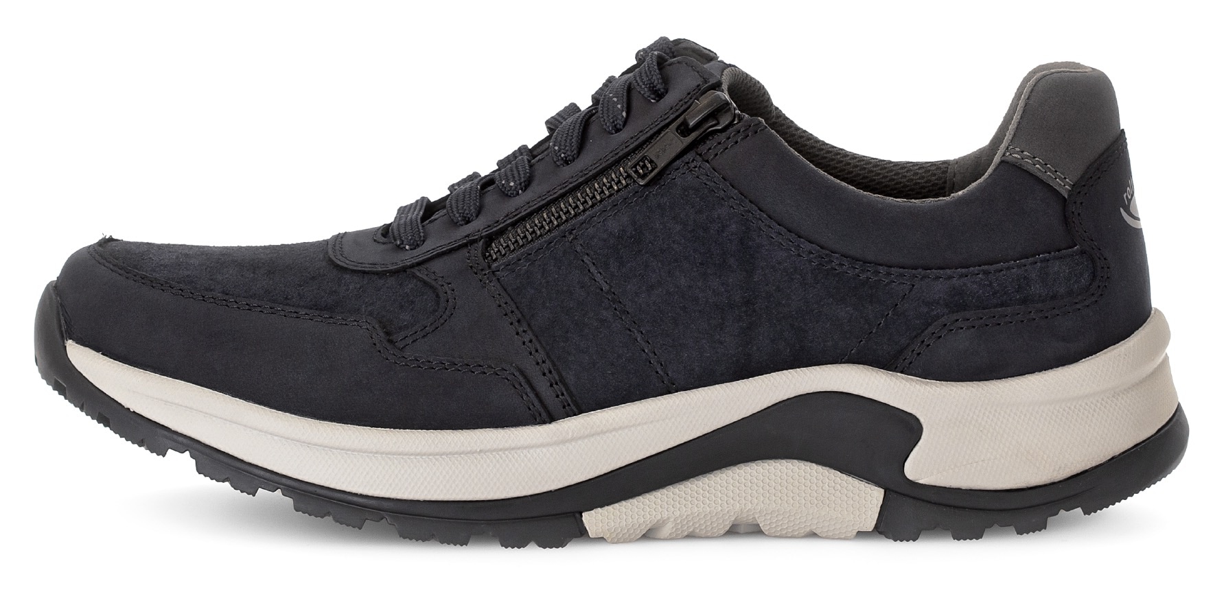 Gabor Rollingsoft Keilsneaker, Komfortschuh, Schnürschuh, Halbschuh in Weite G 1/2 (= weit)