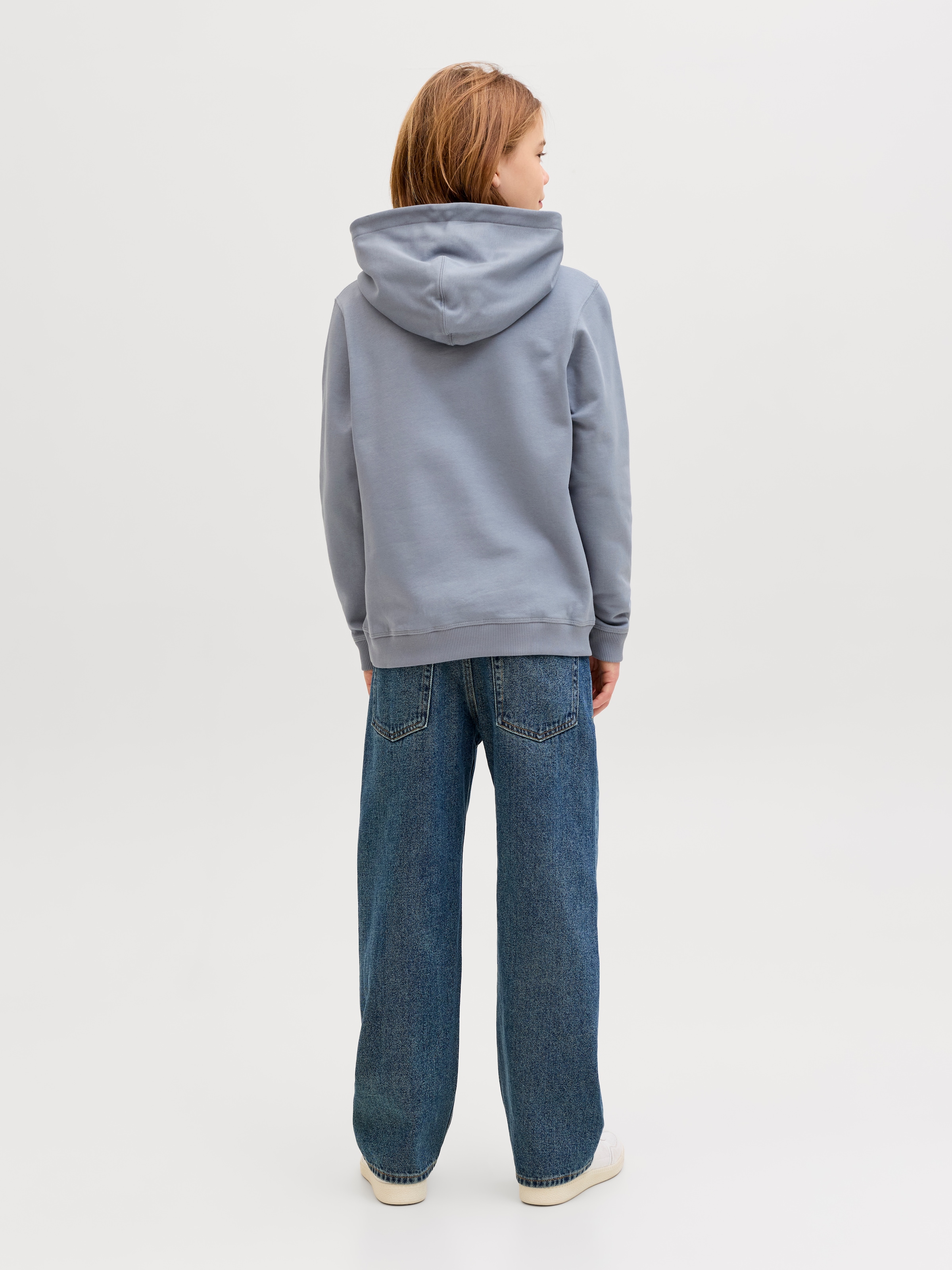 Jack & Jones Junior Kapuzensweatshirt »JORNORREBRO EMB SWEAT HOOD NOOS JNR«
