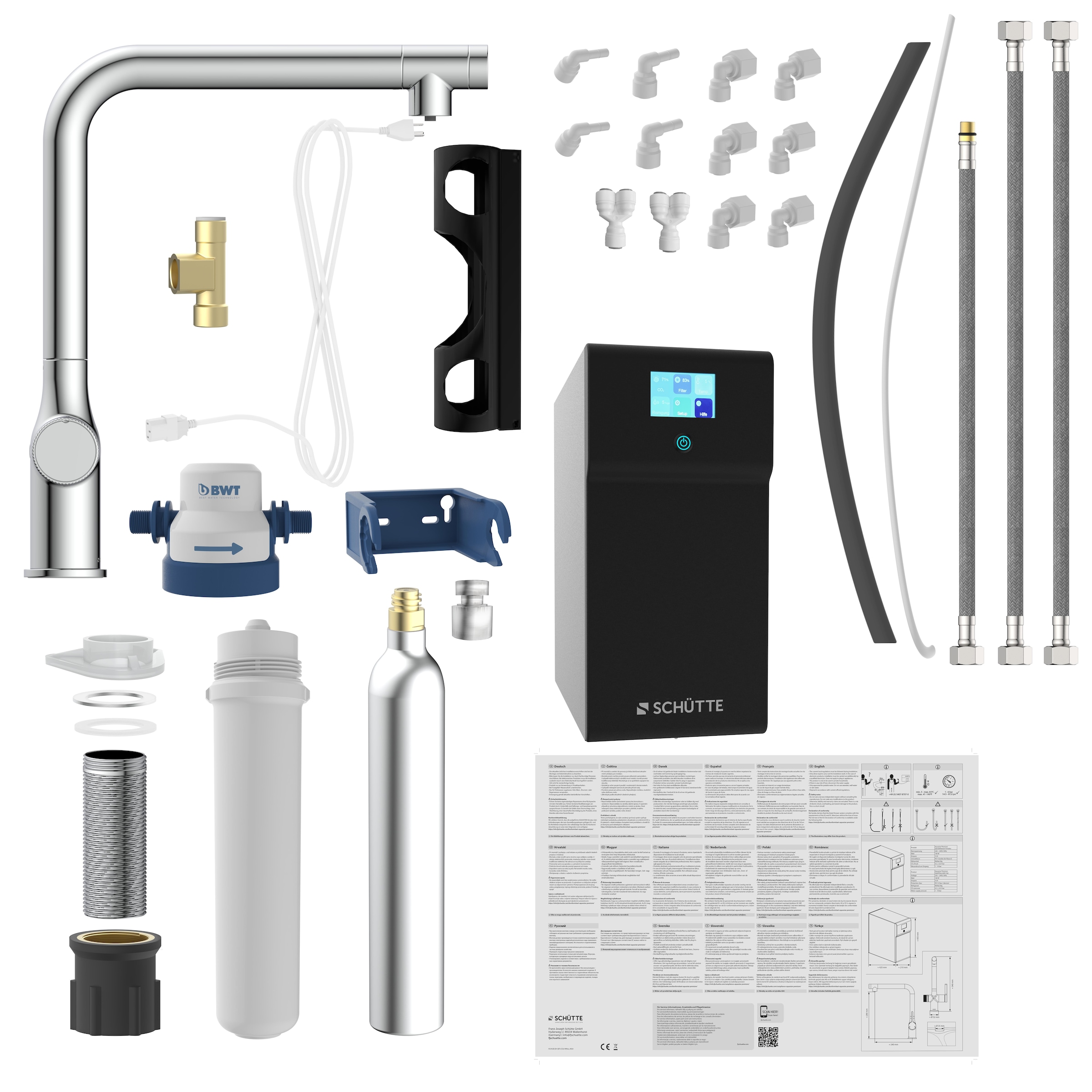 Schütte Spültischarmatur »»AQUASTAR PREMIUM« Sprudelwasser-Spültischarmatur«
