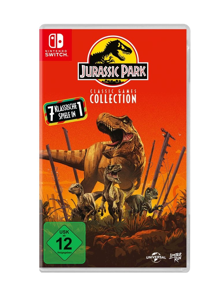 Spielesoftware »Jurassic Park Classic Games Collection«, Nintendo Switch