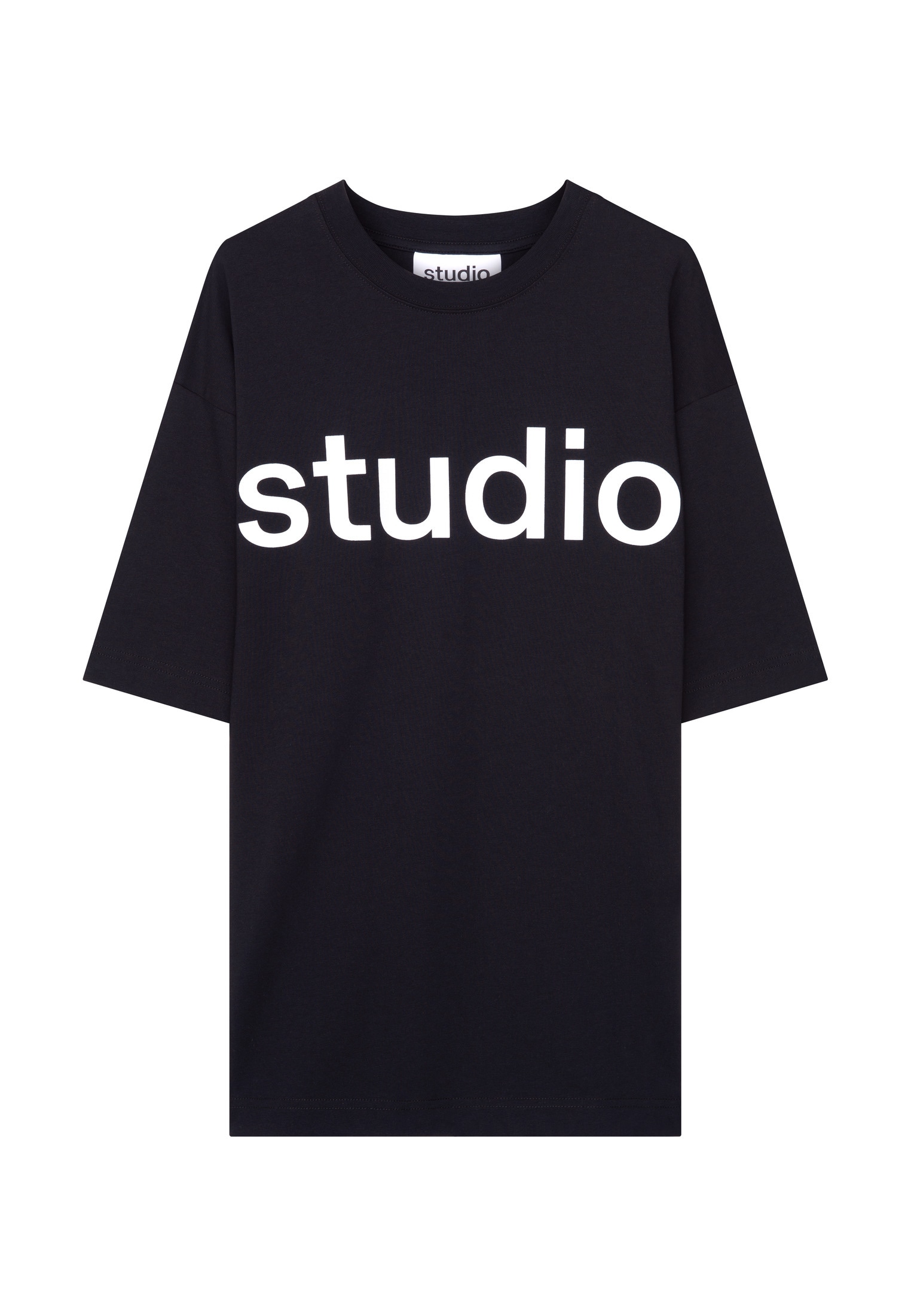 studio seidensticker T-Shirt »Studio«, 1/2 Rundhals