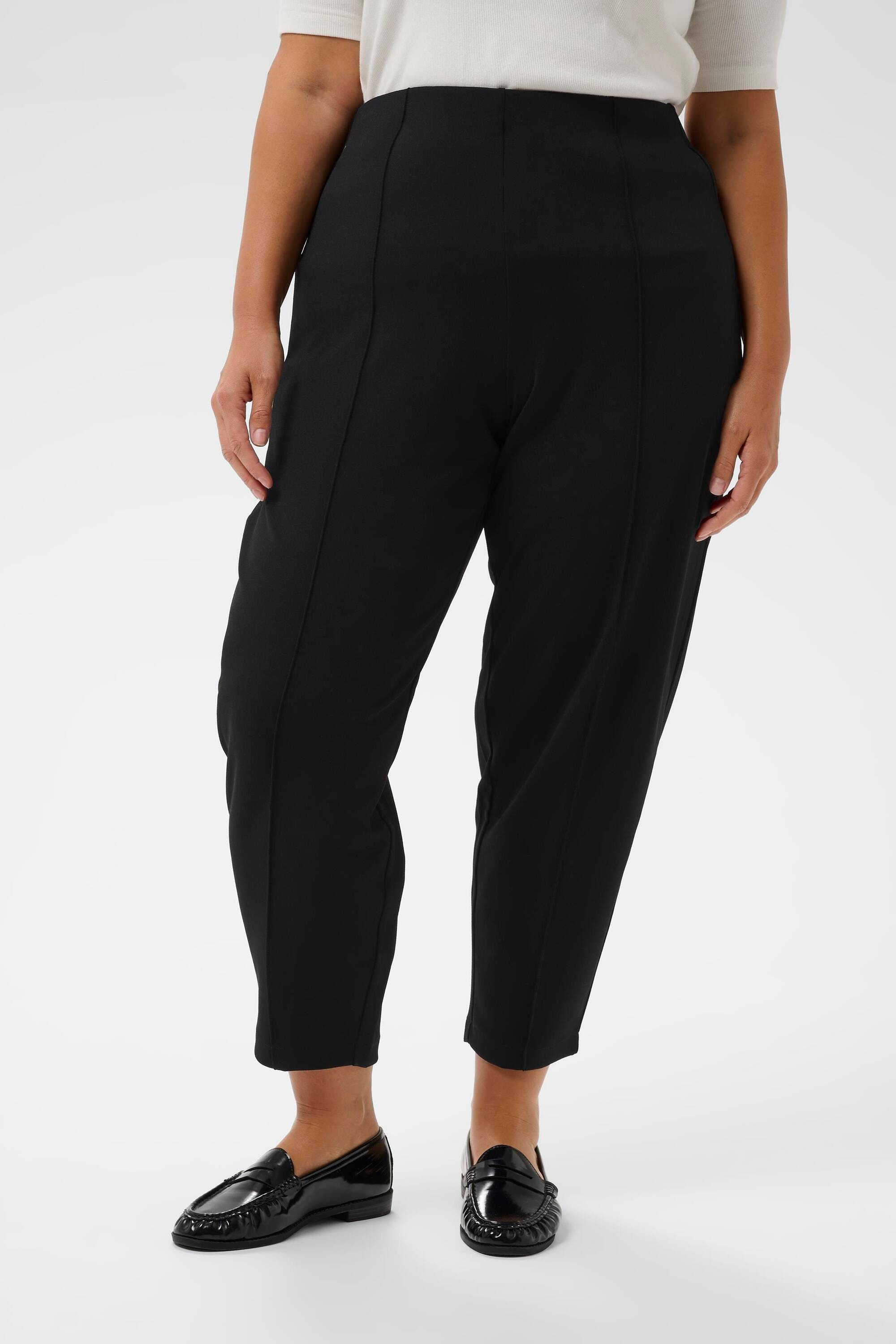KAFFE Curve Stoffhose »Damen Casual Hose KCathena«