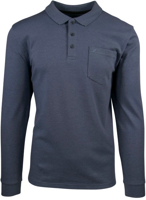 Daniel Hechter Langarm-Poloshirt, mit Brusttasche kaufen