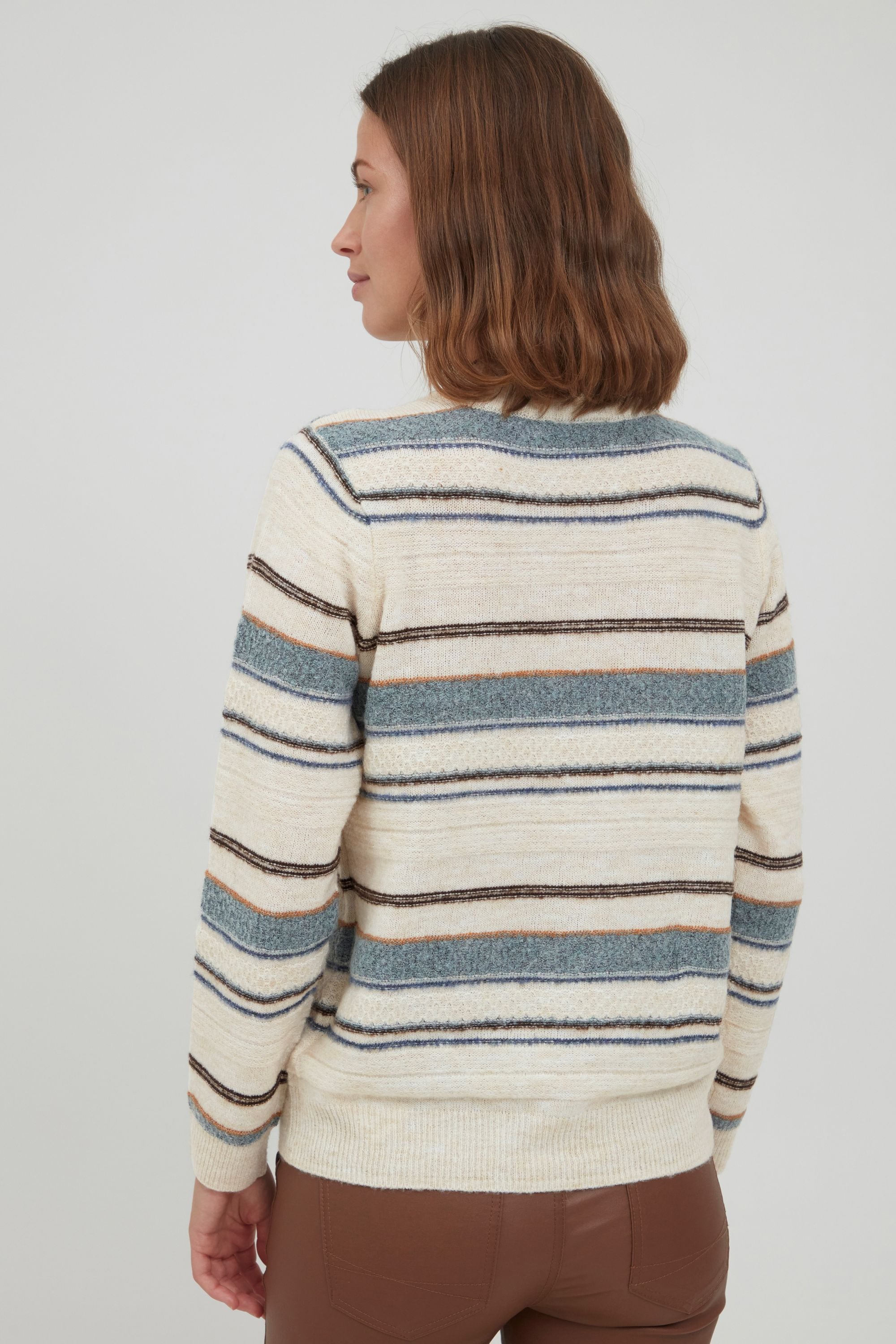 fransa Strickfleece-Pullover »Strickpullover FRDeemma«