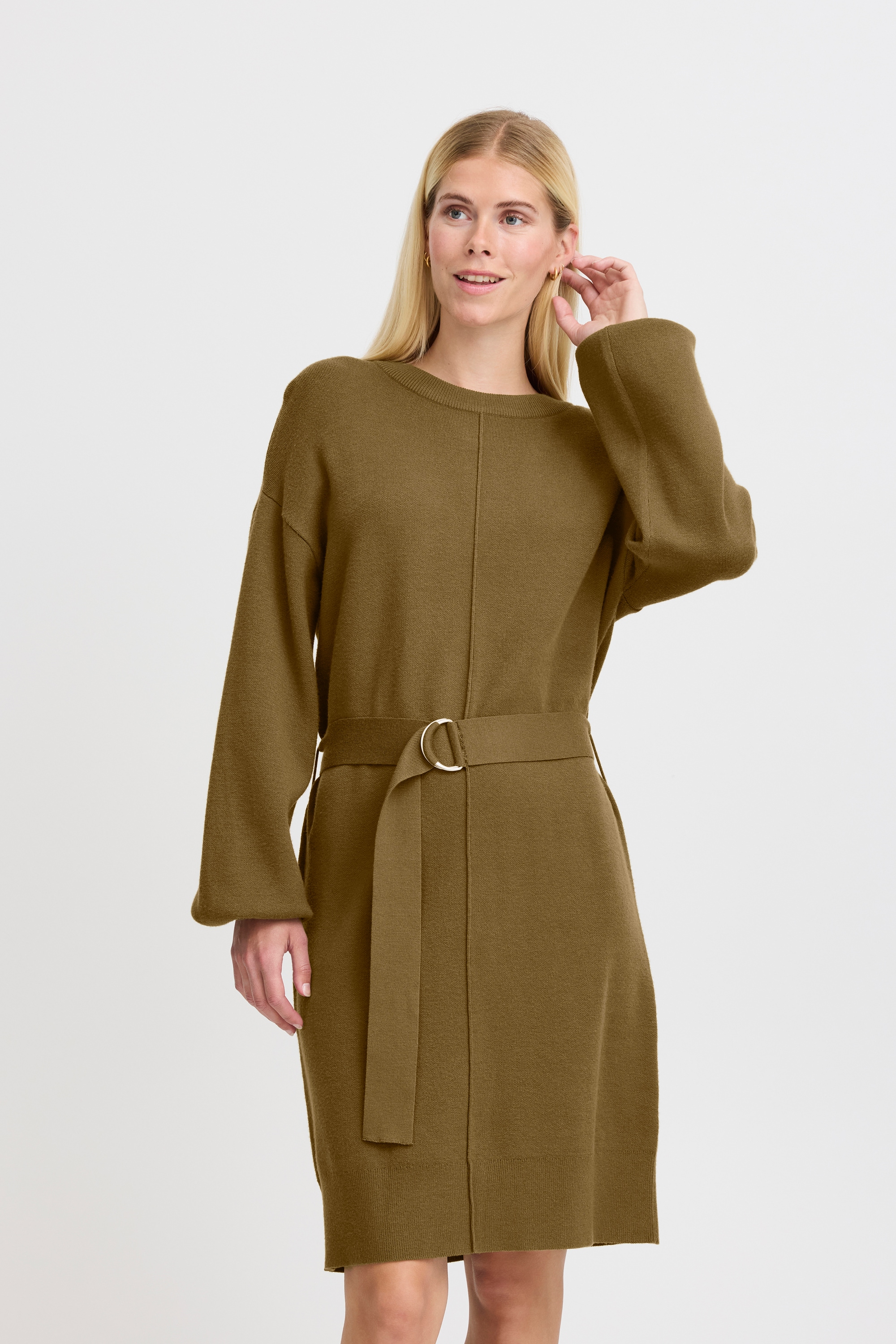 b.young Midikleid »Kleid BYOTARI«