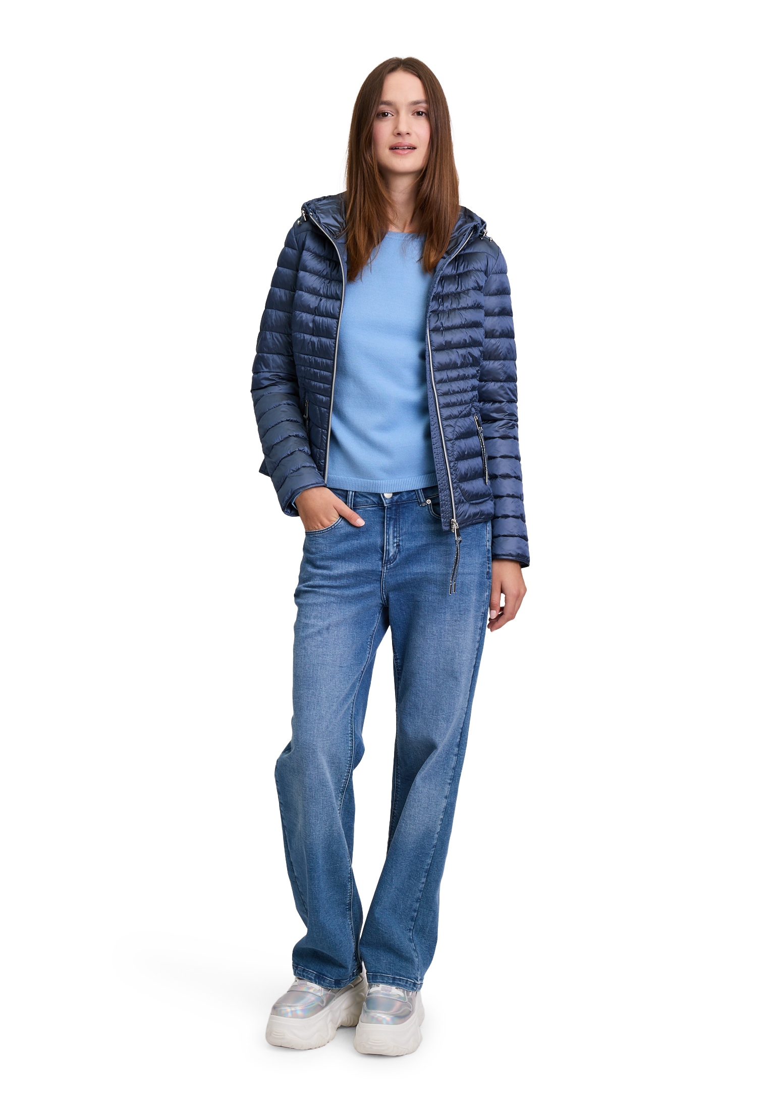 Cartoon Steppjacke »Steppjacke mit Reißverschlusstaschen«