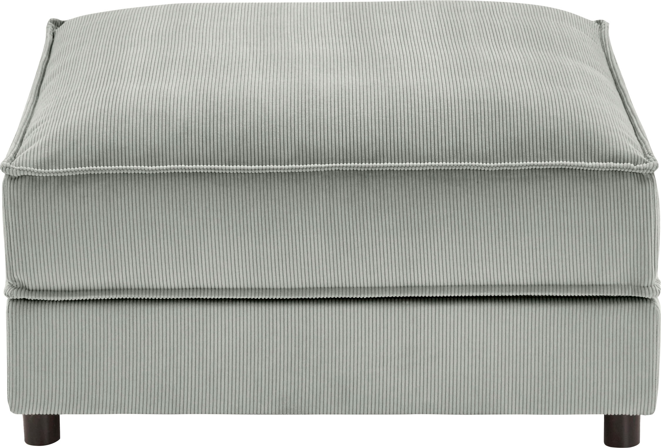 ATLANTIC home collection Hocker »Valan«, mit Cord-Bezug, frei stellbar