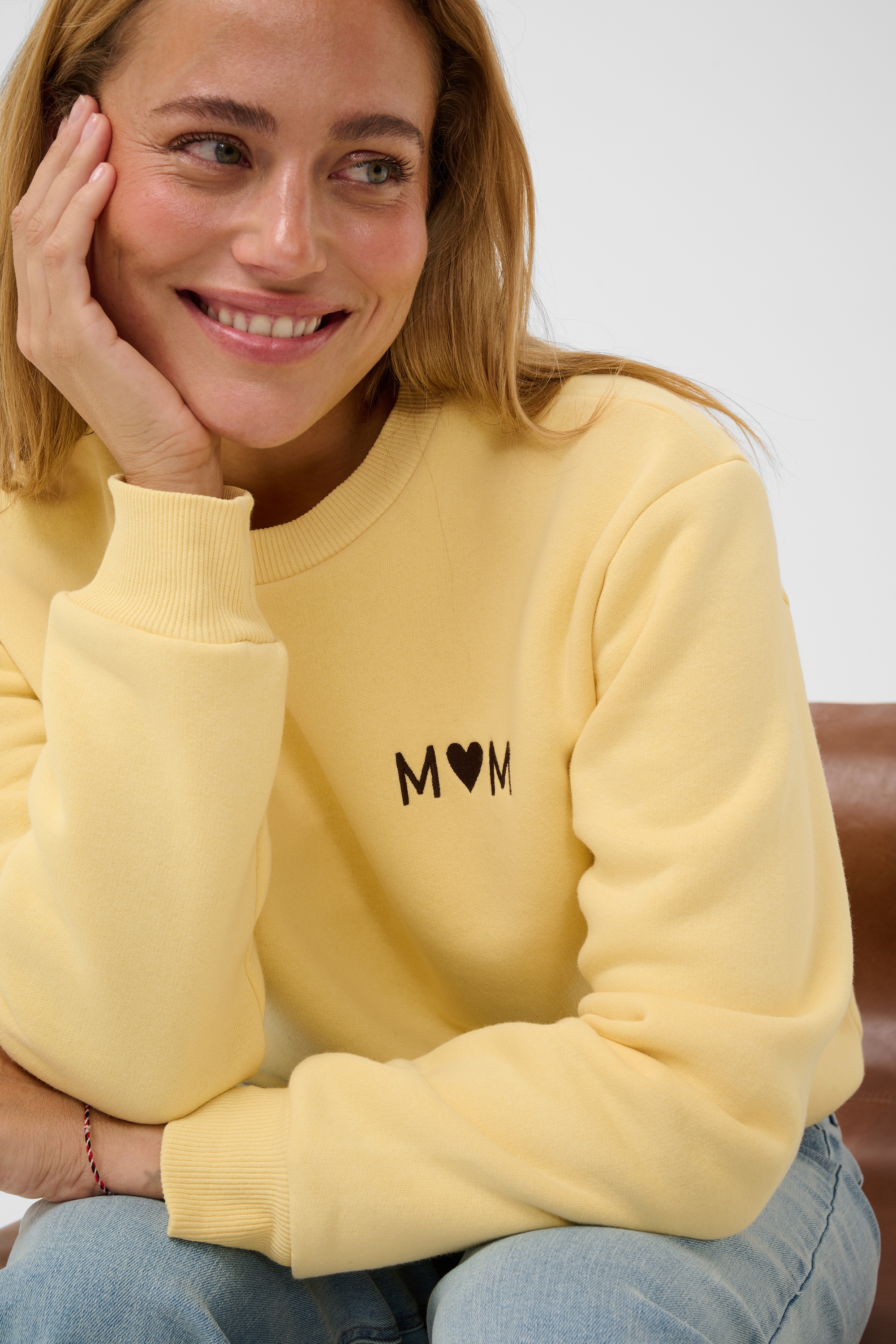 KAFFE Strickpullover »Sweatshirt KAmom«