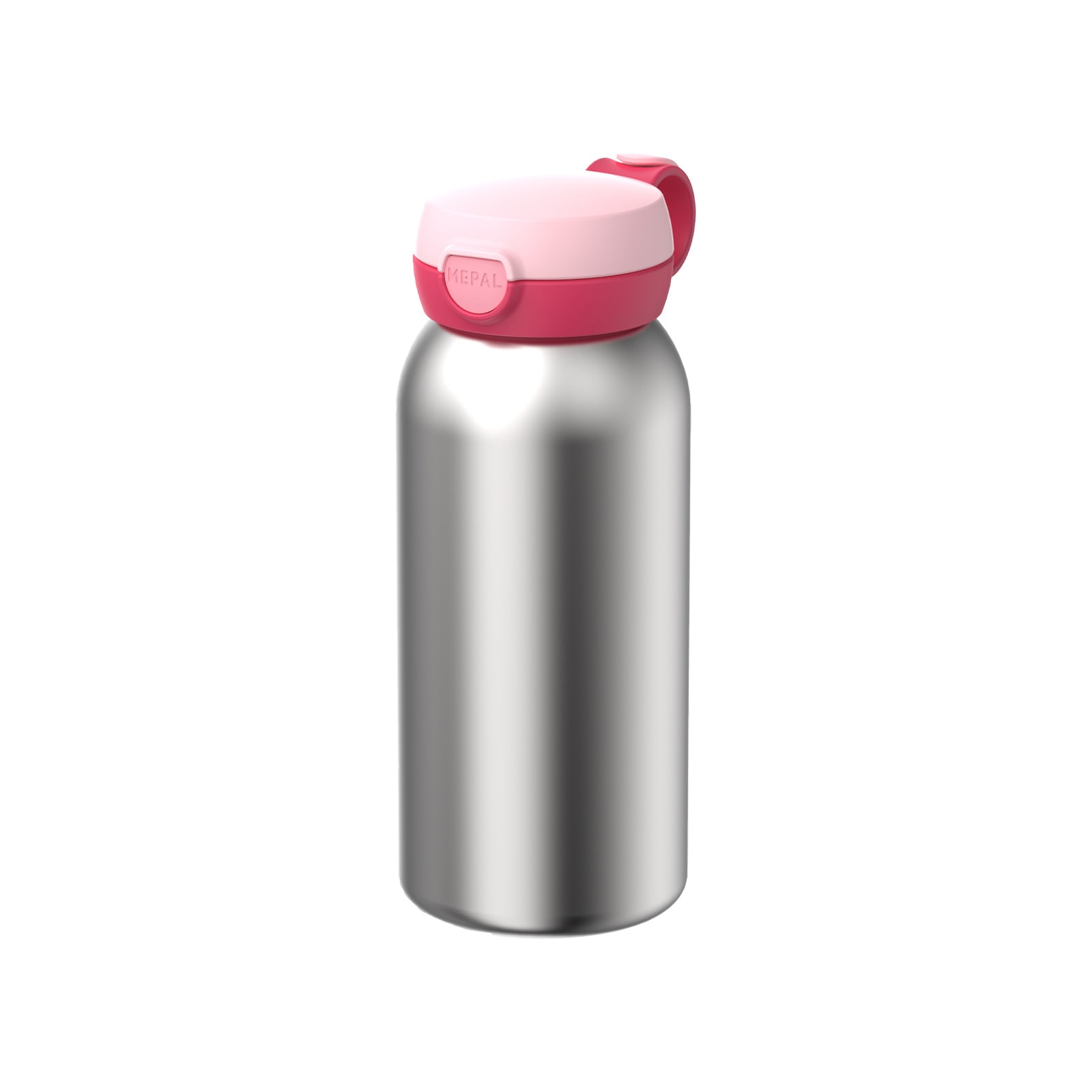 Mepal Trinkflasche »Edelstahl-Trinkflasche mit Klappdeckel Campus 600 ml« Spülmaschinengeeignet