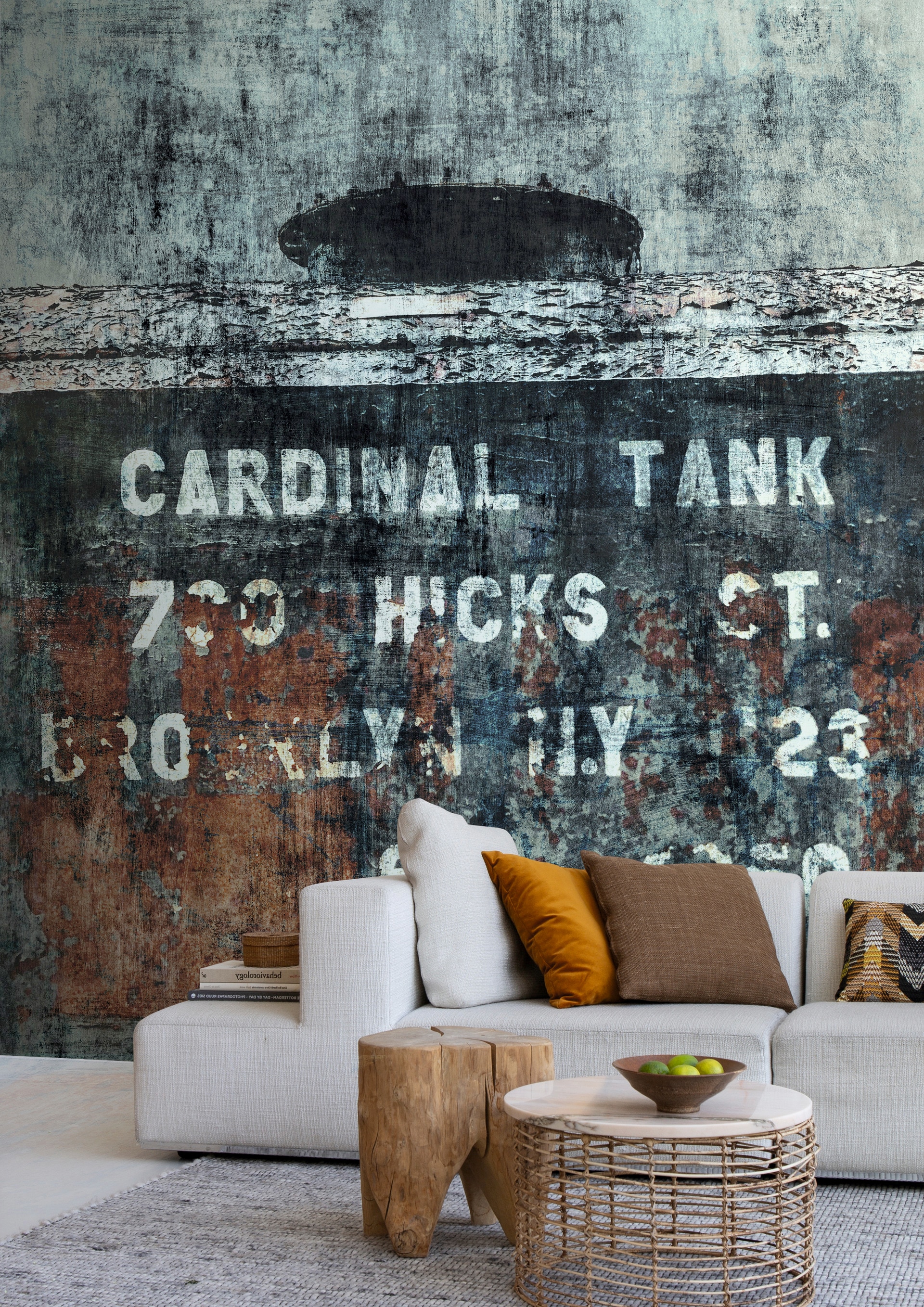 Rasch Fototapete »Factory IV« Rost-Optik | realistisch | urban gut lichtbeständig, waschbeständig