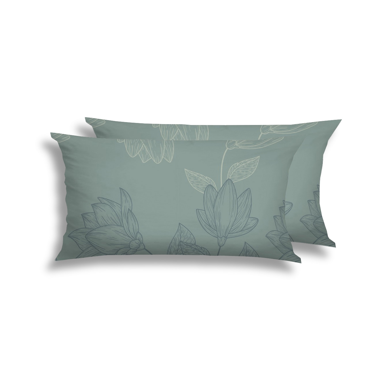 Florella Bettwäsche »»Metza petrol « Flausch-Flanell,  100% Baumwolle«