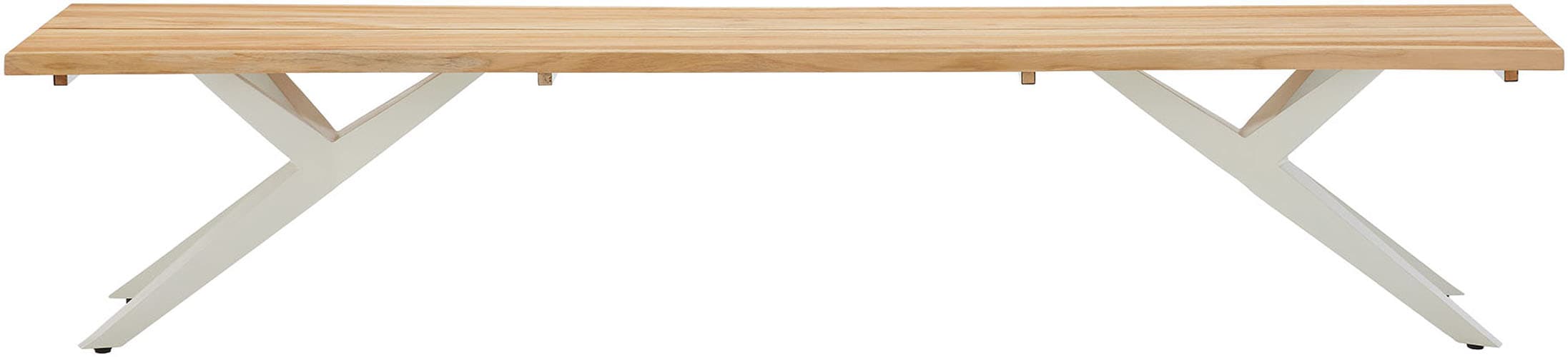 Musterring Sitzbank »Freilicht Bänke« 1 Stk. tlg. Massives Teak mit Baumkante, in drei Größen: 220, 240 und 280 cm