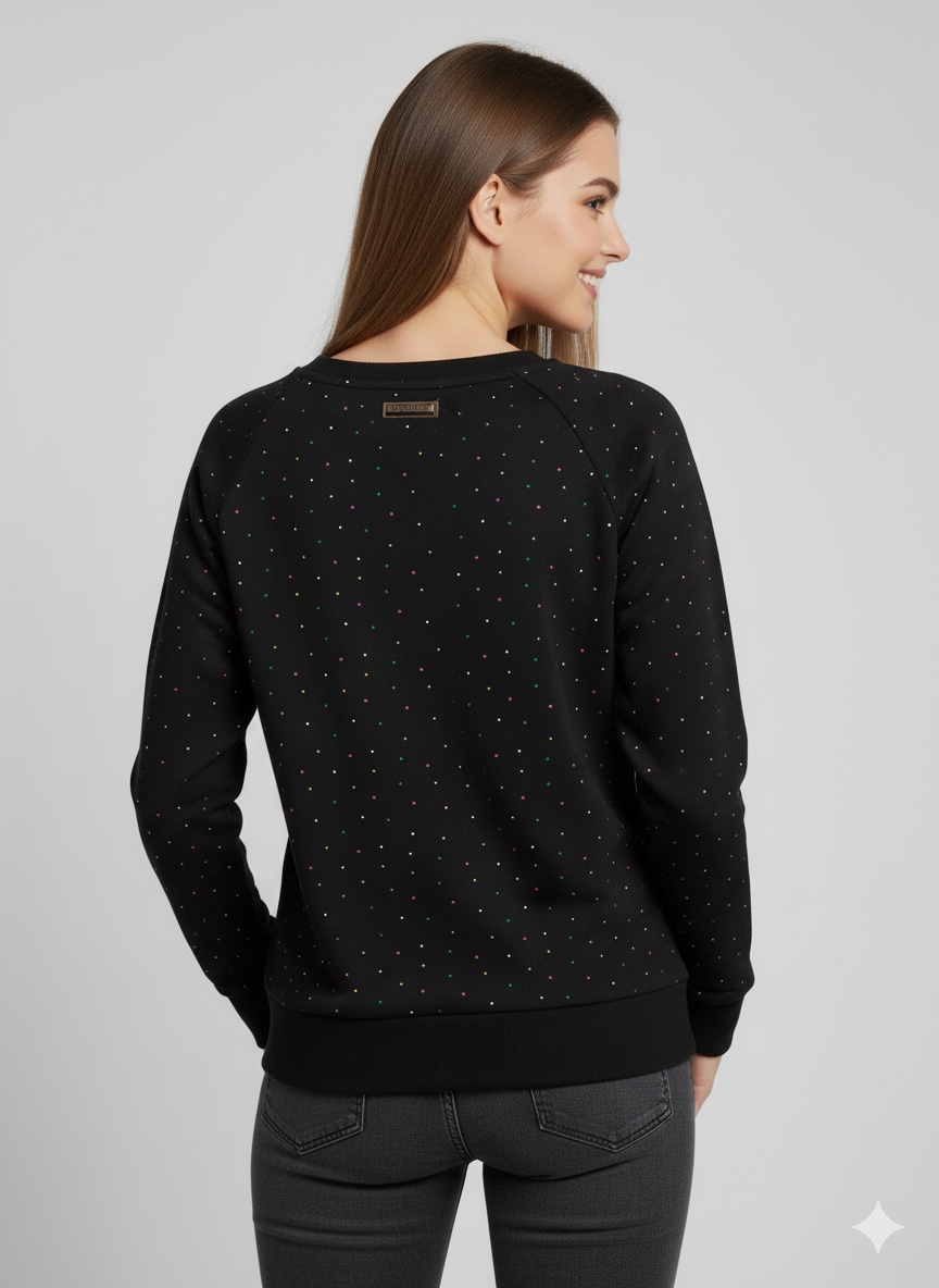 Ragwear Sweatshirt »JOHANKA MULTIDOTS O«

