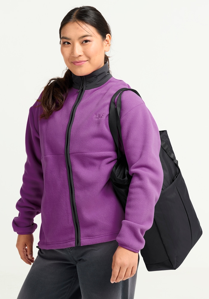Jack Wolfskin Schultertasche »ZOYA 2IN1 TOTE« als Schultertasche tragbar, Obermaterial aus Polyamid
