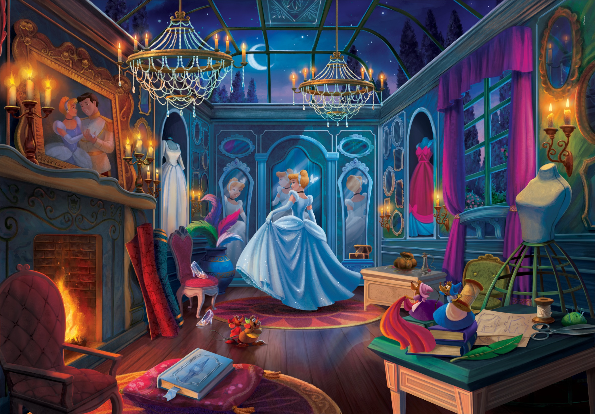 Clementoni® Puzzle »High Quality Disney Ever After Collection Cinderella« Made in Europe