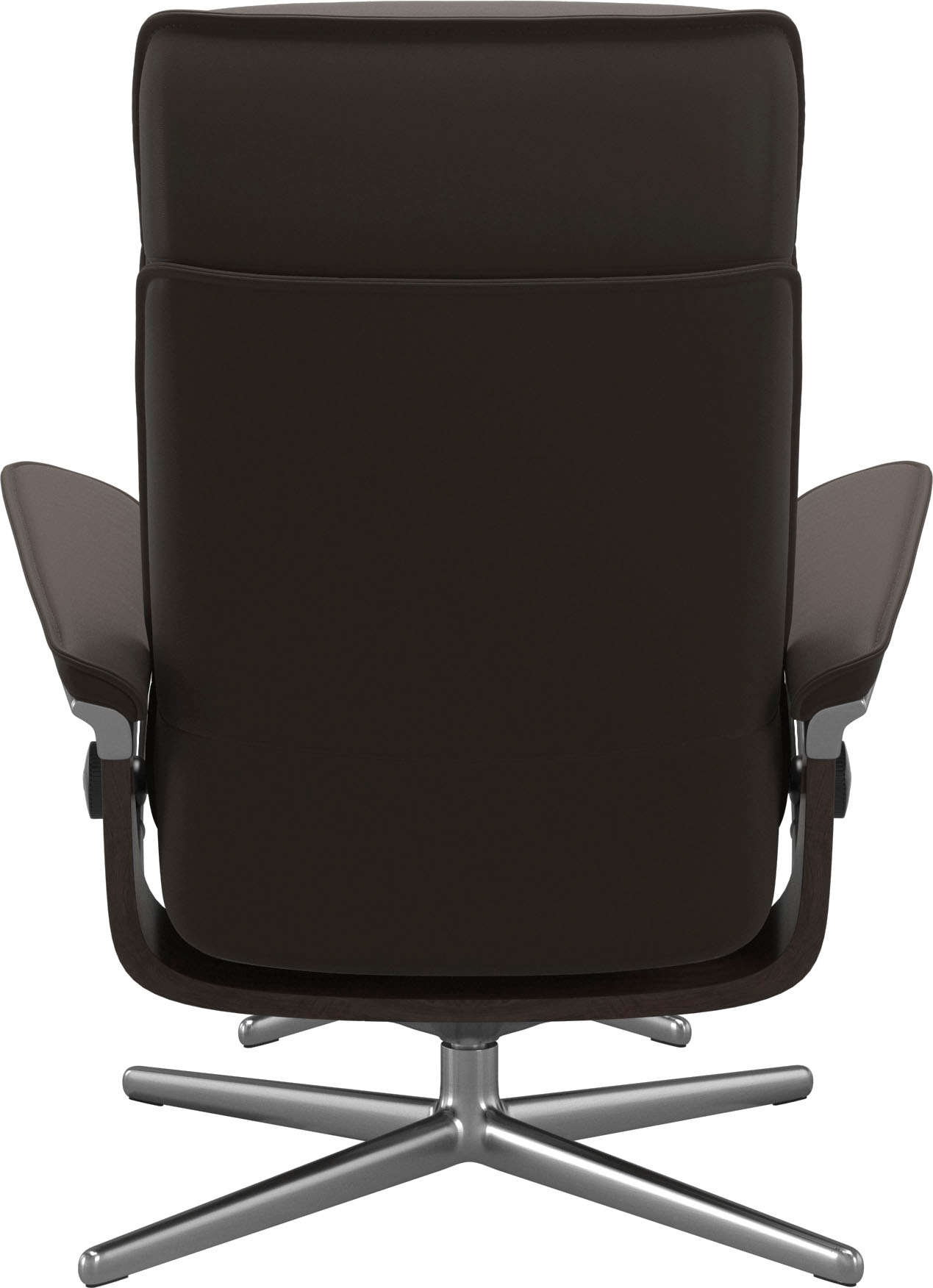 Stressless® Fußhocker »Admiral« mit Cross Base, Größe M & L, Holzakzent Wenge