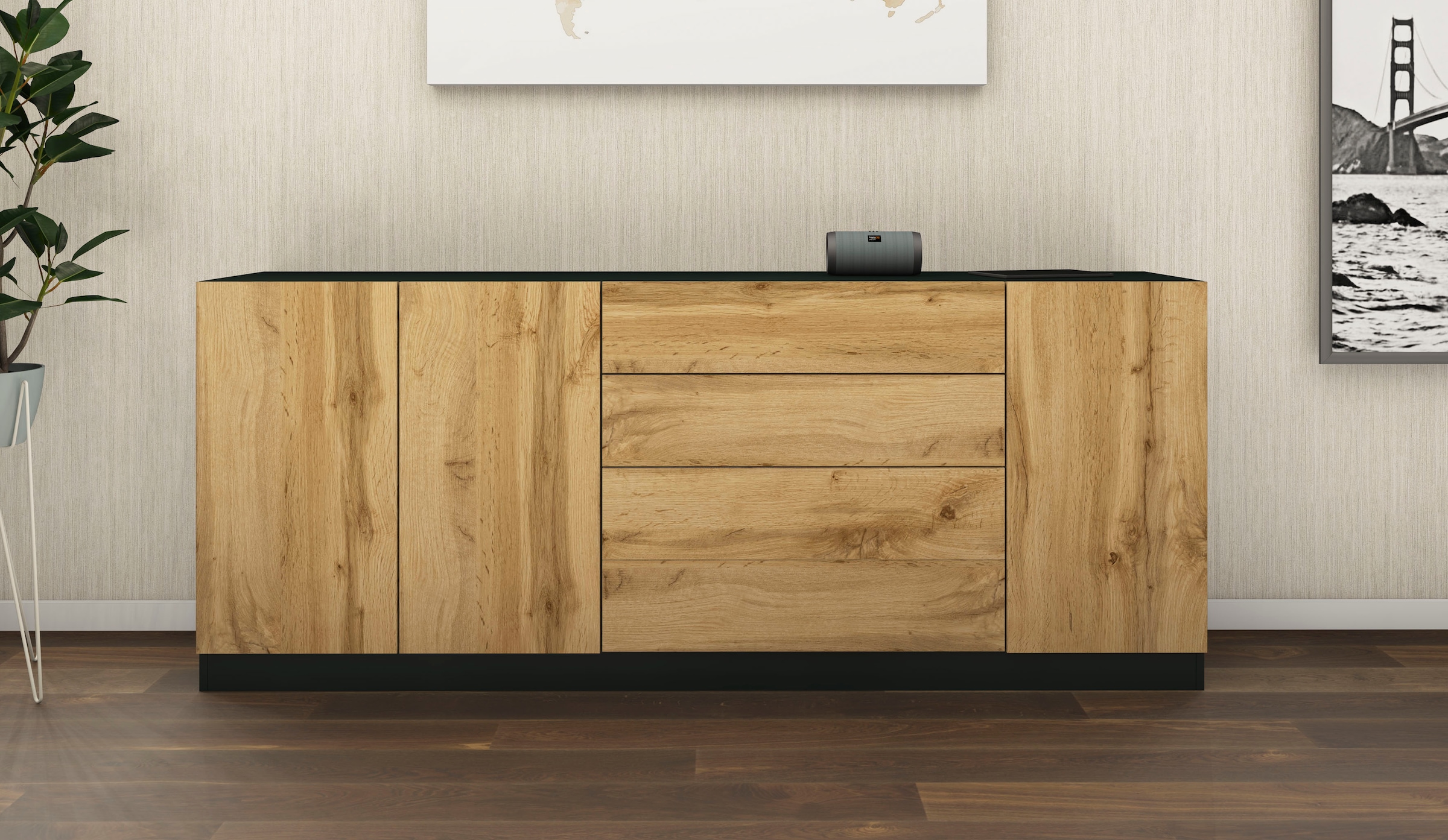 kaufen »Vaasa«, Breite bei OTTO Möbel Sideboard borchardt 190 cm online
