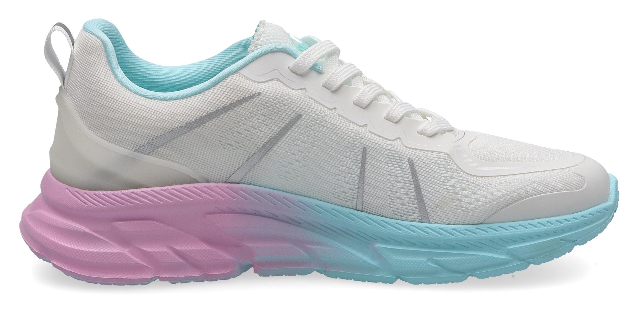 Dockers by Gerli Sneaker, Trainingsschuh, Schnürschuhe mit bunter Pastell-Sohle