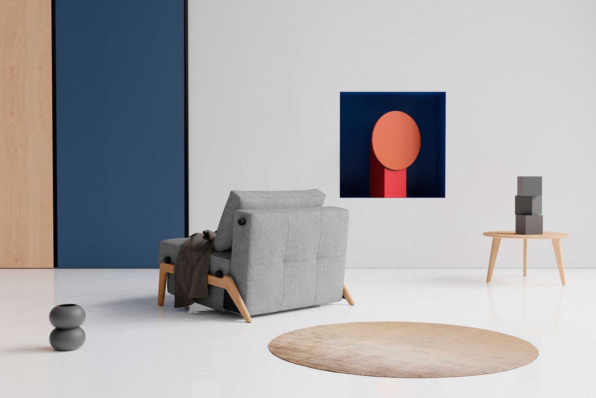 INNOVATION LIVING ™ Sessel »CUBED Schlafsessel«