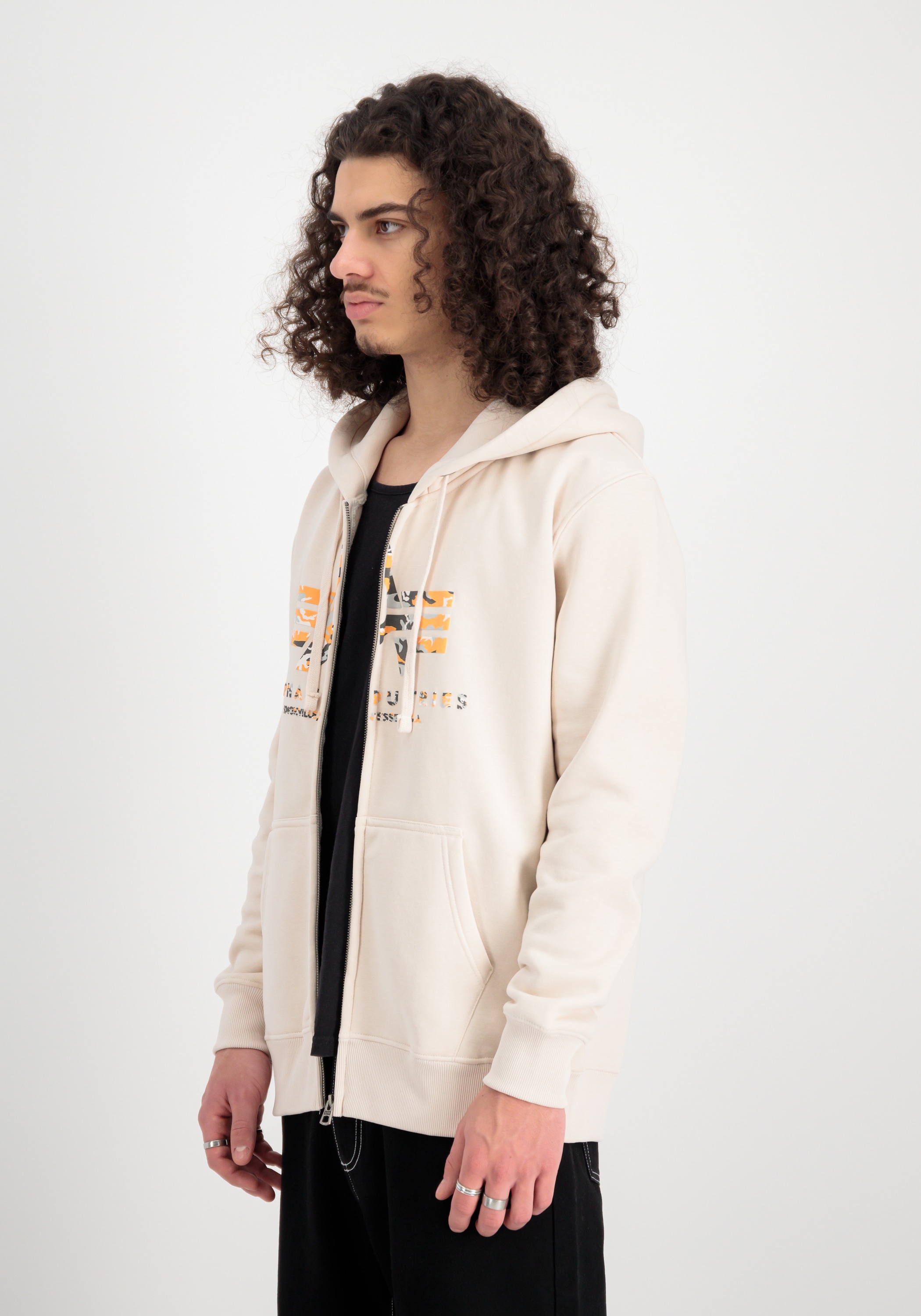 Alpha Industries Hoodie »Basic Zip Hoodie PP Camo«
