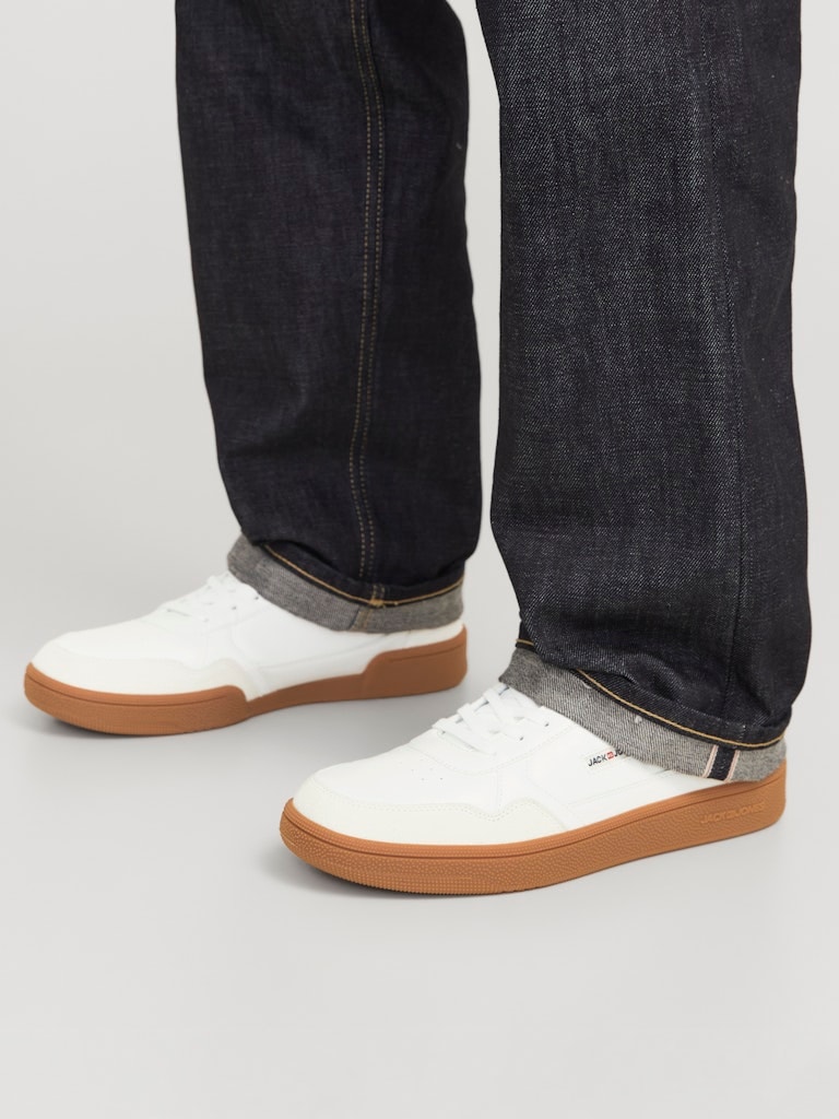 Jack & Jones Sneaker »JFWBOUNCE«  Schnürschuh, Halbschuh, Freizeitsneaker mit weichem Schaftrand