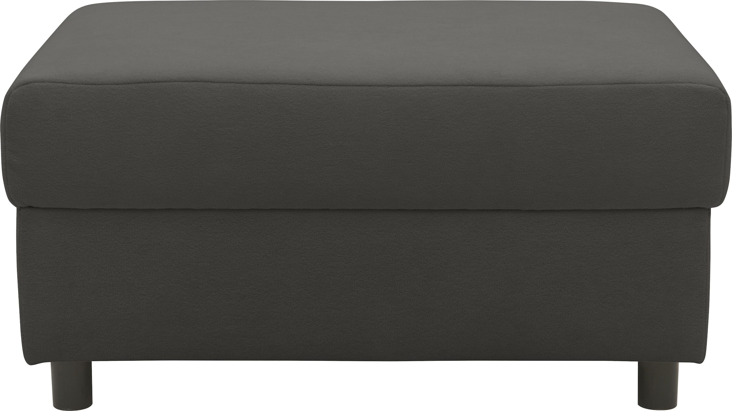 DOMO collection Polsterhocker »Turah 2 in Cord oder wasserabweisender Microfaser,«, moderner Polsterhocker, passend zum Ecksofa, B/T/H: 83/60/44 cm