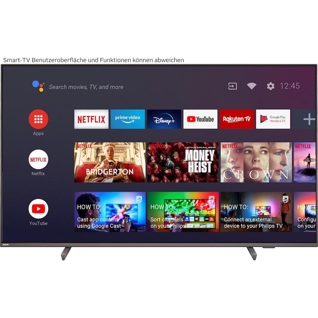 Philips LED-Fernseher »55PUS8106/12«, 139 cm/55 Zoll, 4K Ultra HD, Android TV-Smart-TV