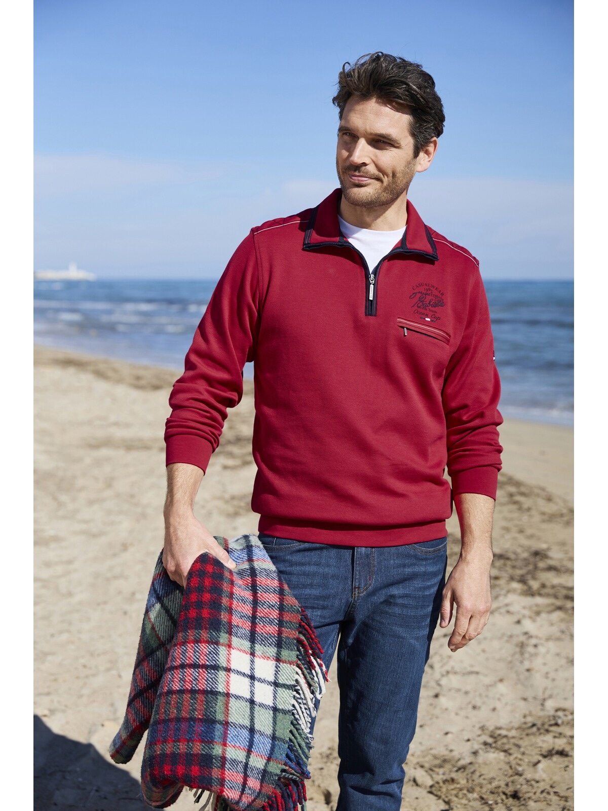 Babista Sweatshirt »Sweatshirt QUENTASTI«, (1 tlg.), mit Zipp-Brusttasche