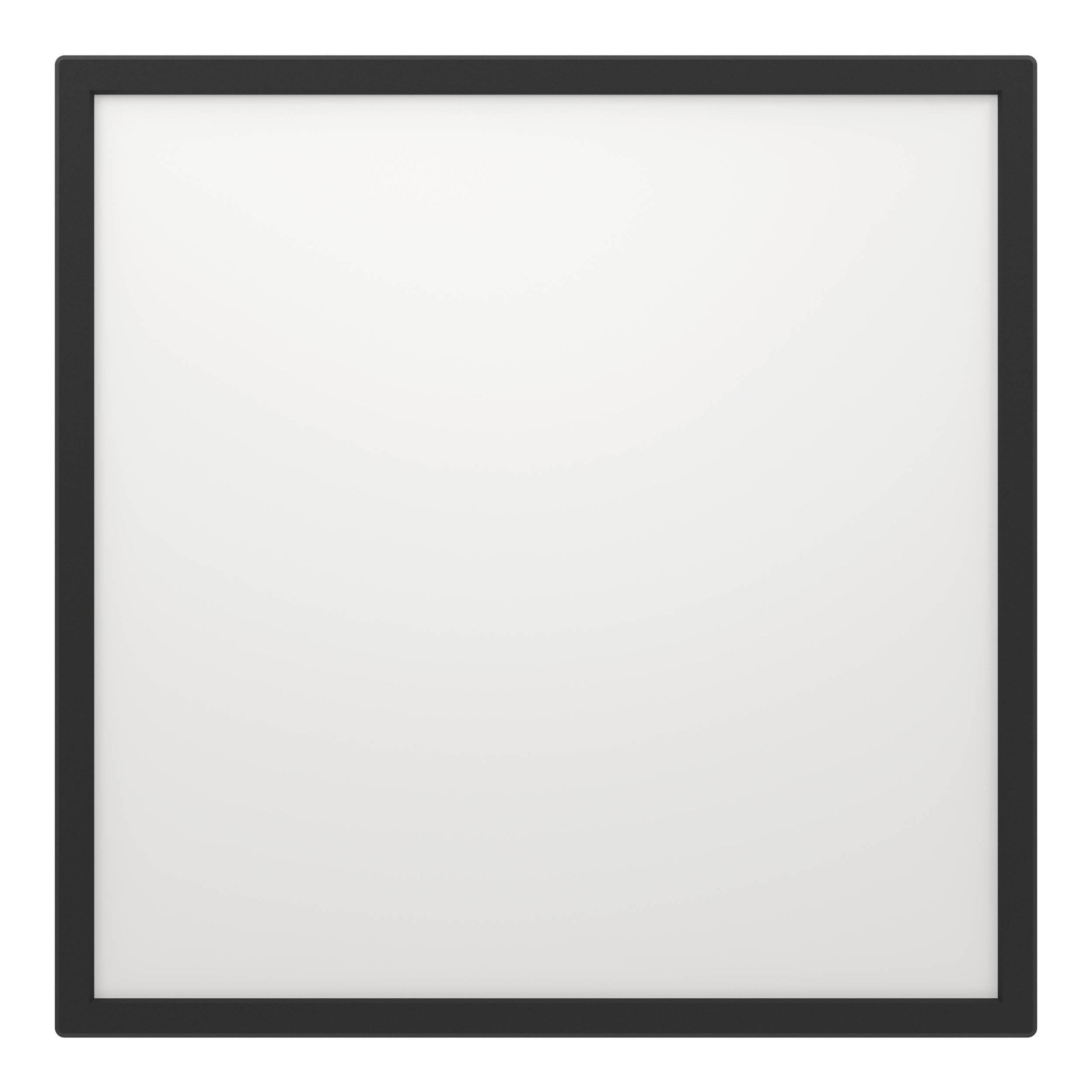 EGLO Deckenleuchte »Rovito Deckenlampe, Deckenbeleuchtung, Badlampe, Kunststoff, IP44« LED-Modul 1 Stk. Kaltweiß | Neutralweiß | Warmweiß Wand-/Deckenleuchte - L50 x B50 x H3,2 cm - schwarz - 17W inkl.