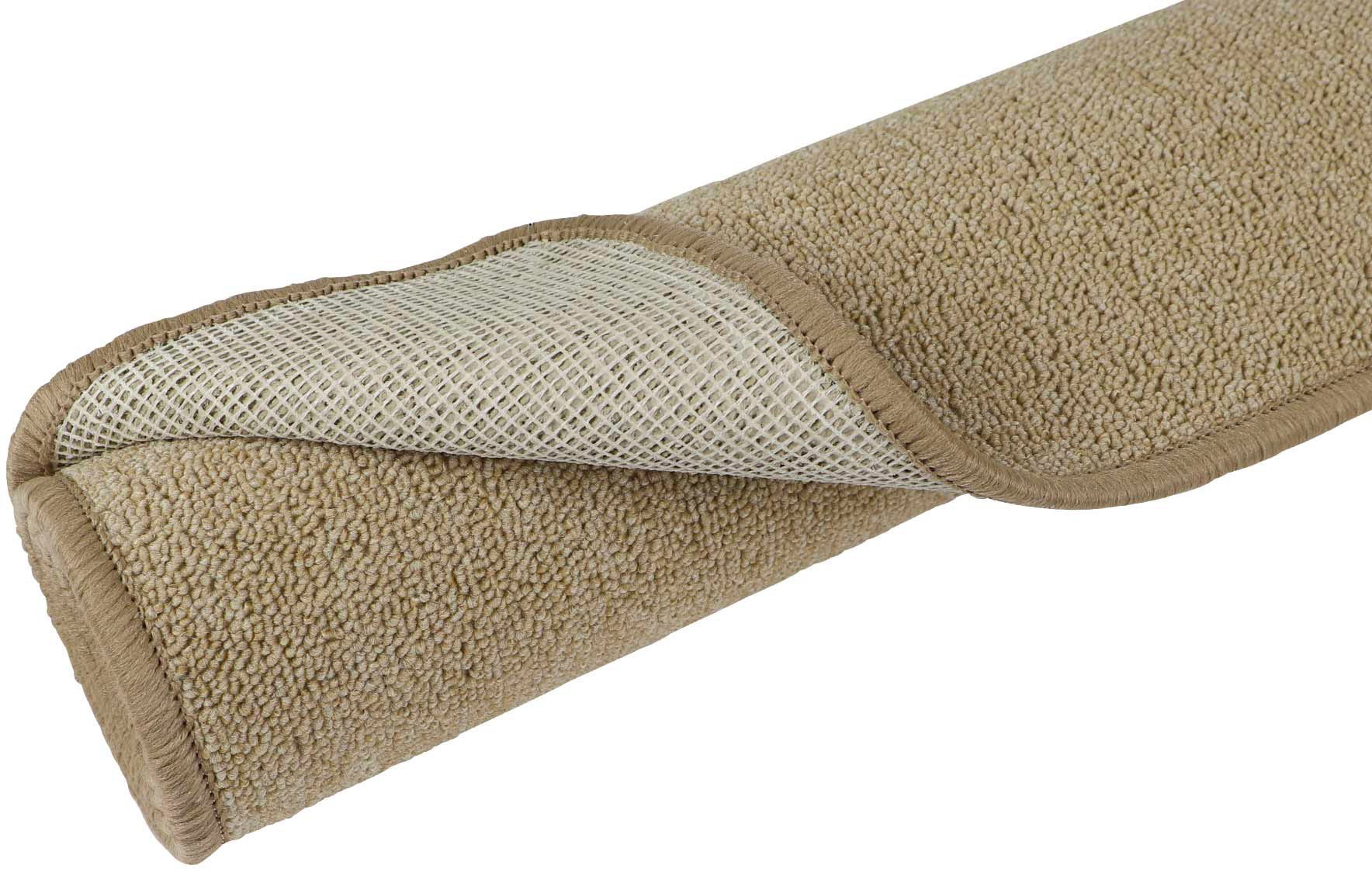 Primaflor-Ideen in Textil Läufer »MACAO, Made in Netherlands«, rechteckig, 5 mm Höhe, Teppich-Läufer, Uni Farben, ideal im Flur & Schlafzimmer