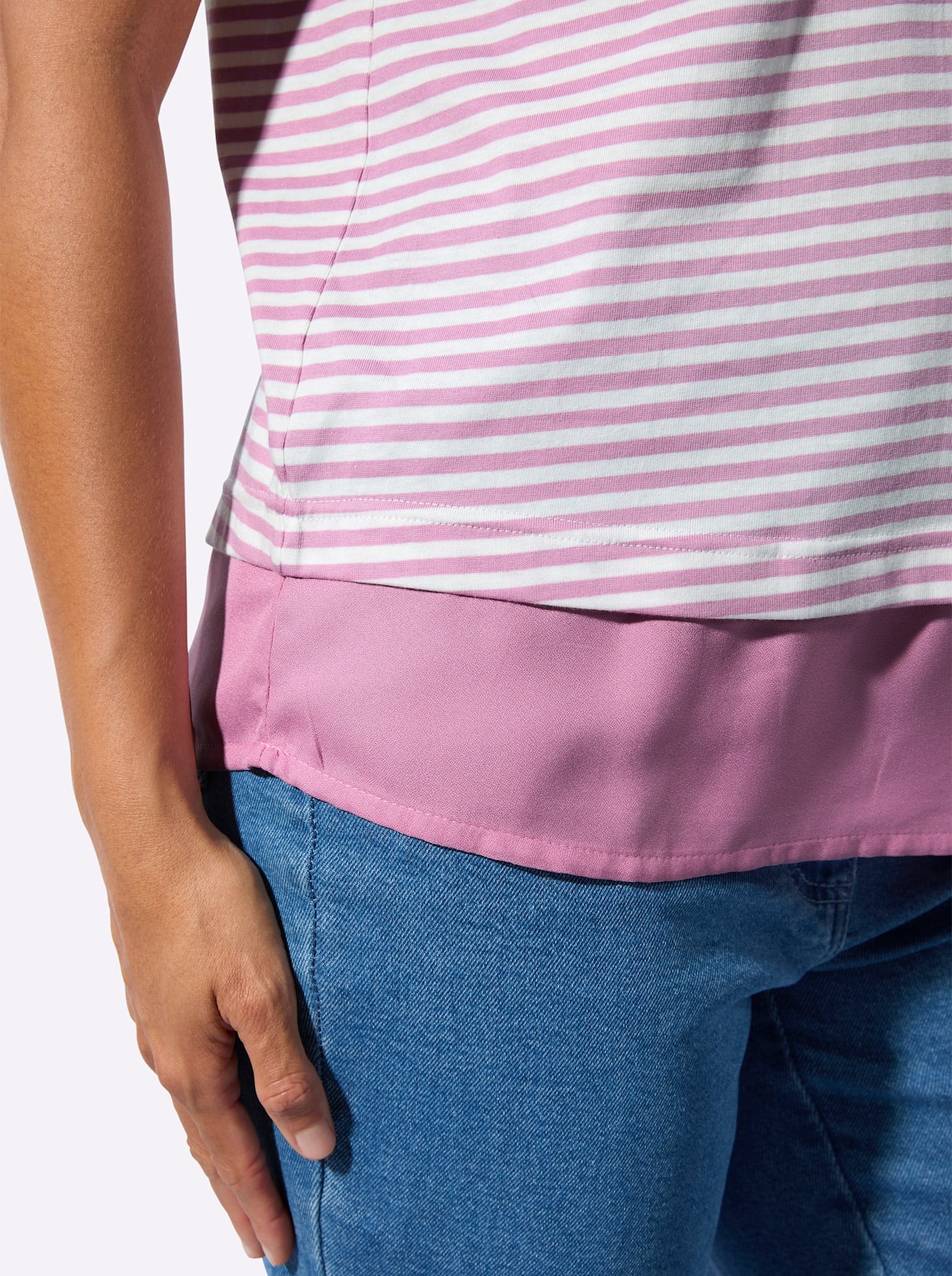 Casual Looks 2-in-1-Shirt »Ringelshirt« 1 tlg. tlg.