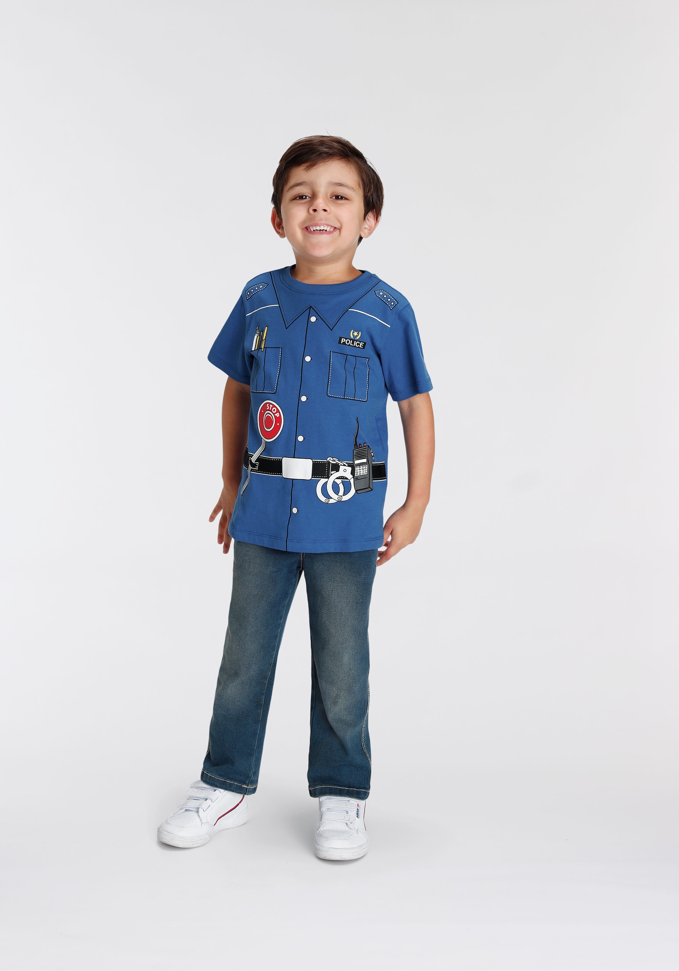 Shop Druck Online OTTO T-Shirt Uniform im »POLIZEI«, KIDSWORLD