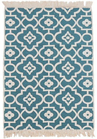 done.® Teppich »PARIS«, rechteckig, 8 mm Höhe, Flachgewebe, modernes Ethno Design, mit... kaufen