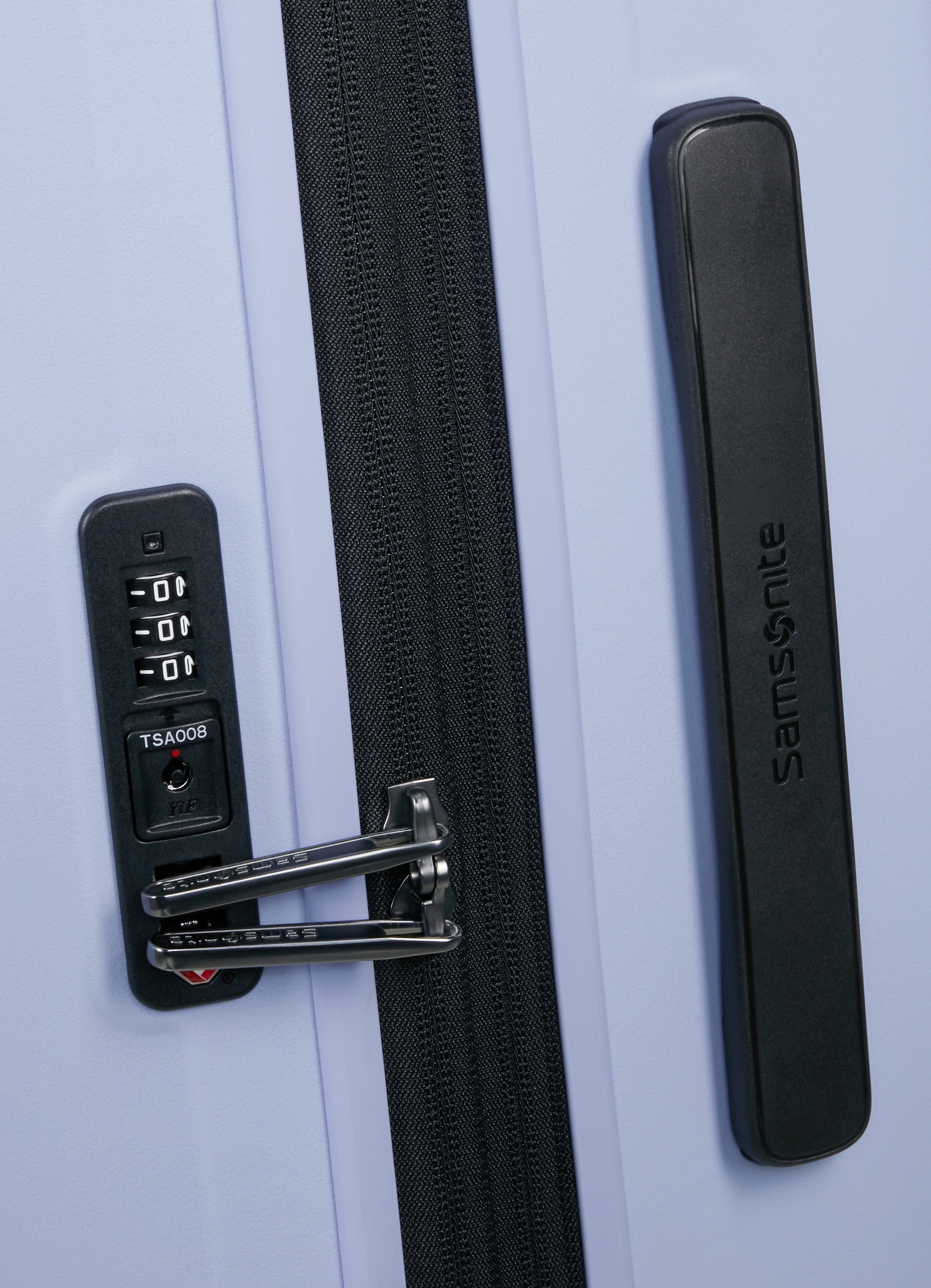 Samsonite Hartschalen-Trolley »RESTACKD« 39 l 4 Rollen mit fester Trennwand und verstellbaren Packgurten