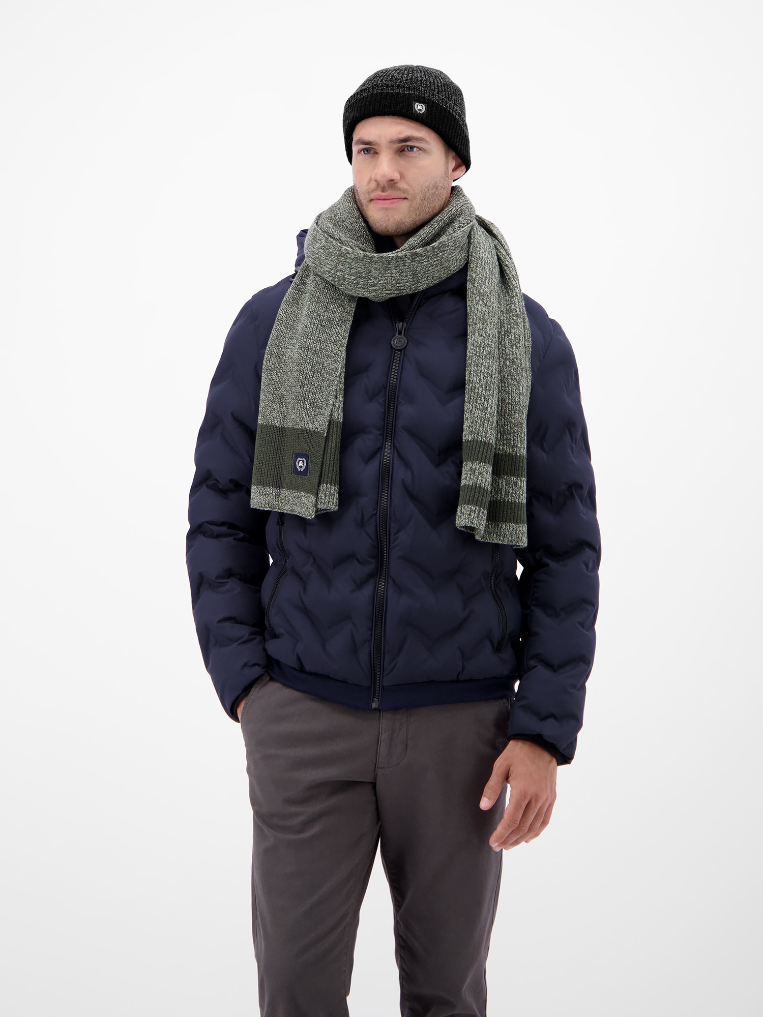 LERROS Skimütze »Strickmütze in Melange-Twistoptik«